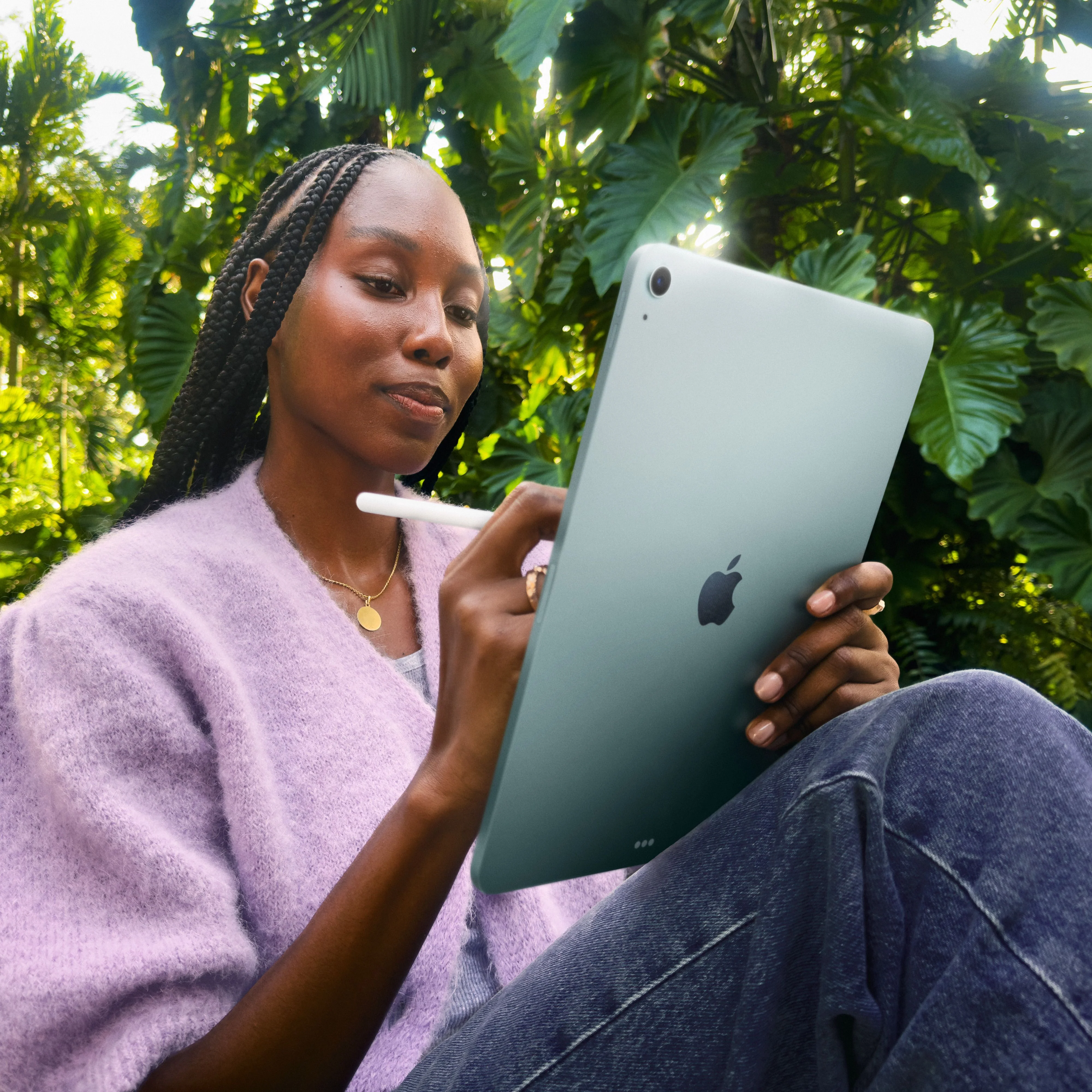 iPad Air مقاس 11 بوصة واي فاي 512GB - ليلكي (M3) - Image 8