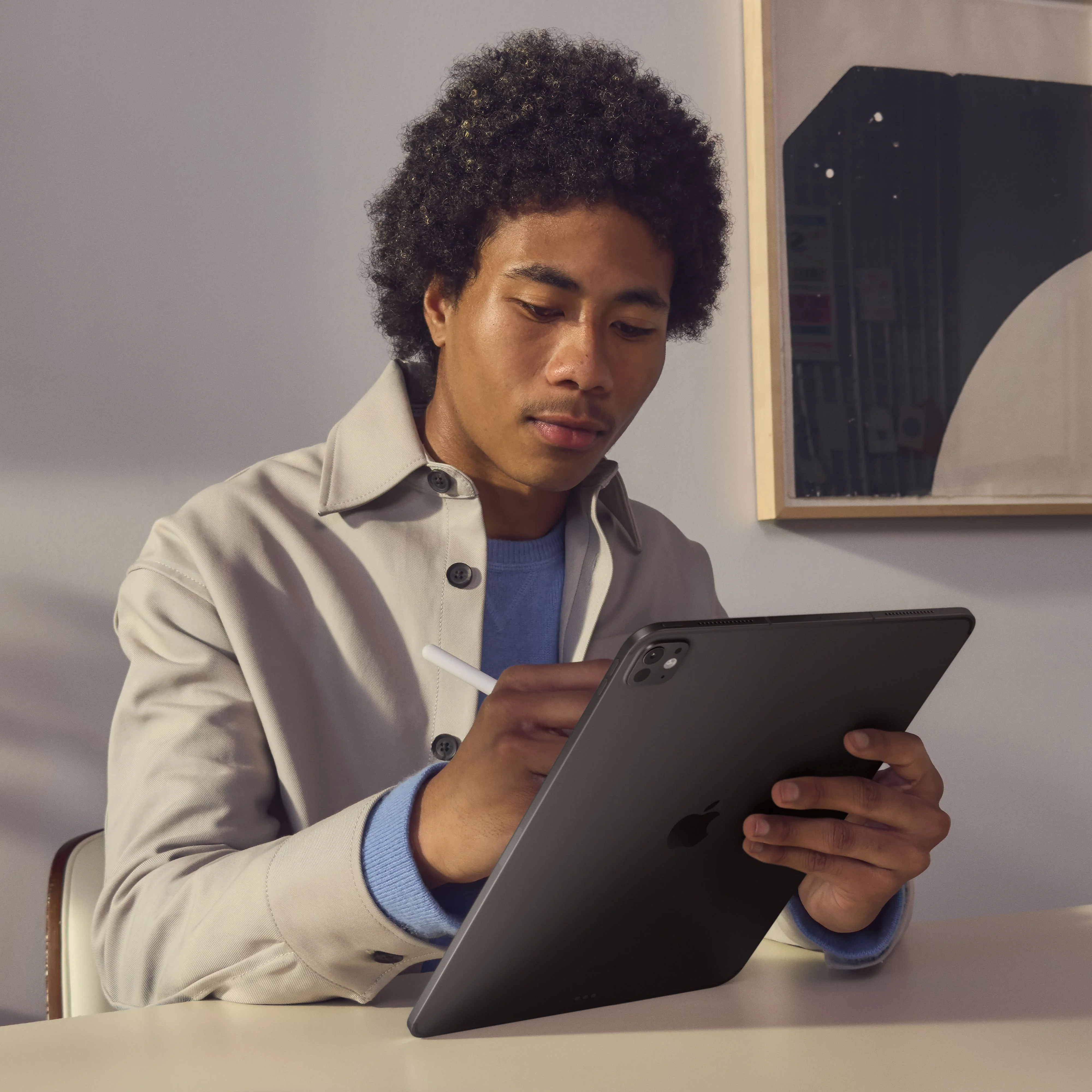 iPad Pro 11 بوصة واي فاي 2TB زجاج نانو-تكستشر - أسود فضاء (M4) - Image 6