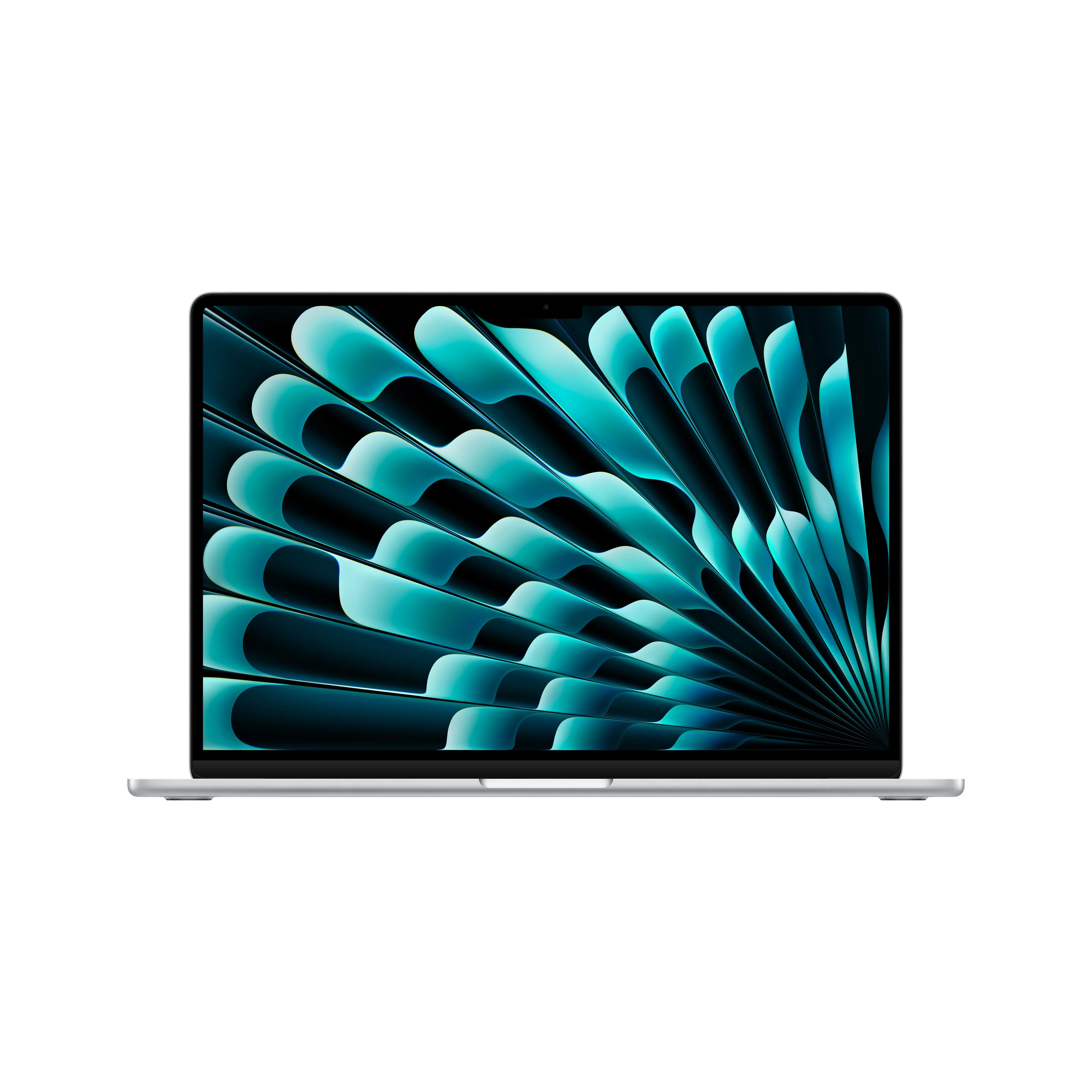 MacBook Air مقاس 15 بوصة: شريحة Apple M4 بمعالج 10 نوى ووحدة معالجة رسومات 10 نوى، SSD بسعة 512GB - فضي