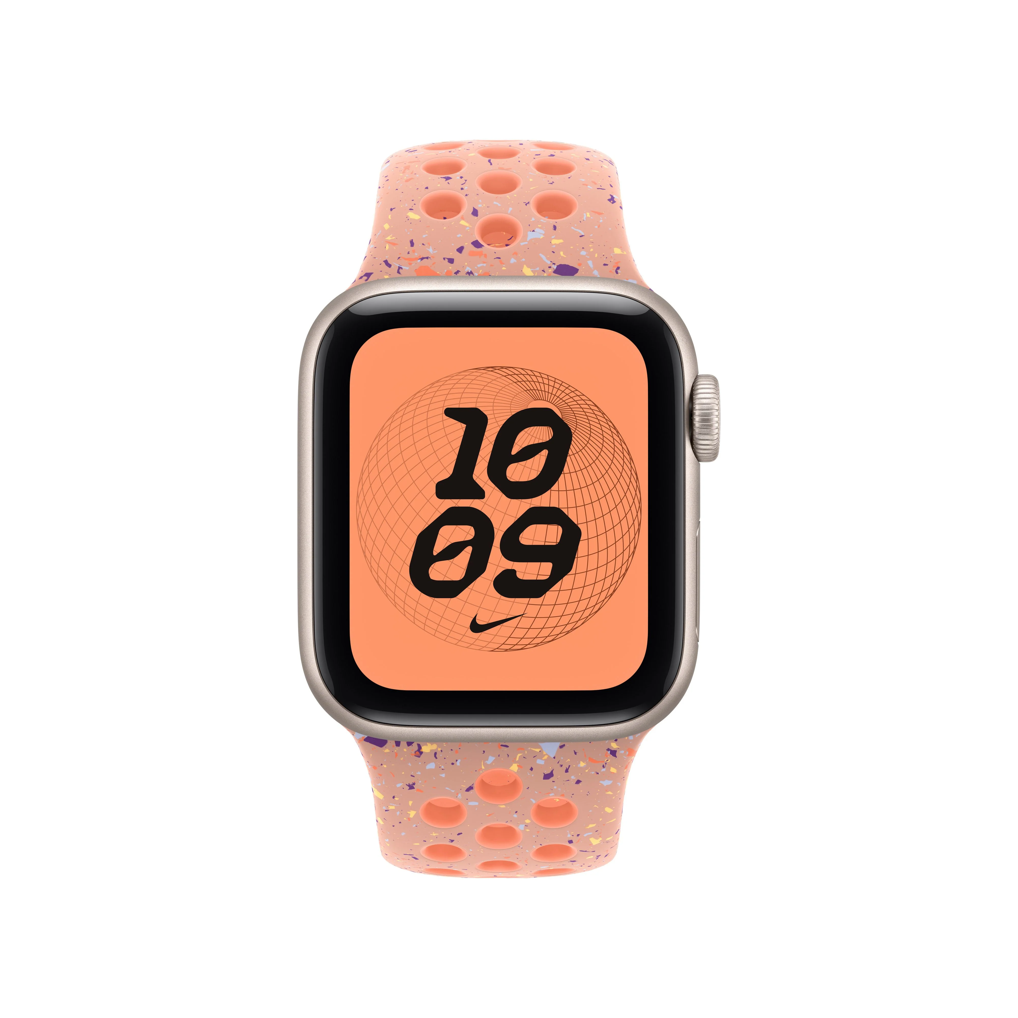 حزام رياضي Nike بلون وردي الغروب لإطار 40 مم - مقاس صغير/متوسط - Image 3