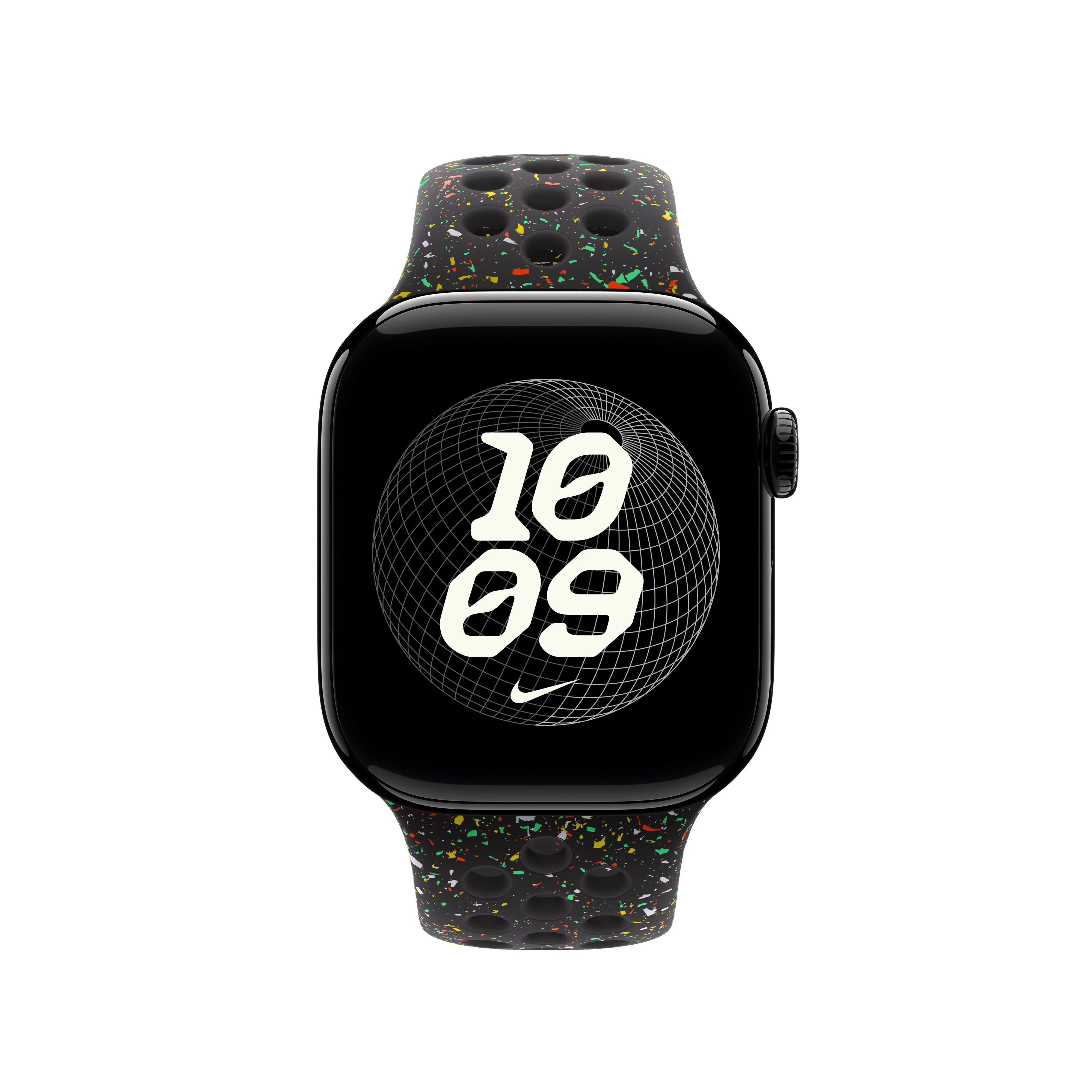 حزام رياضي من Nike بلون أسود ليلي لإطار 42 مم - مقاس متوسط/كبير - Image 3