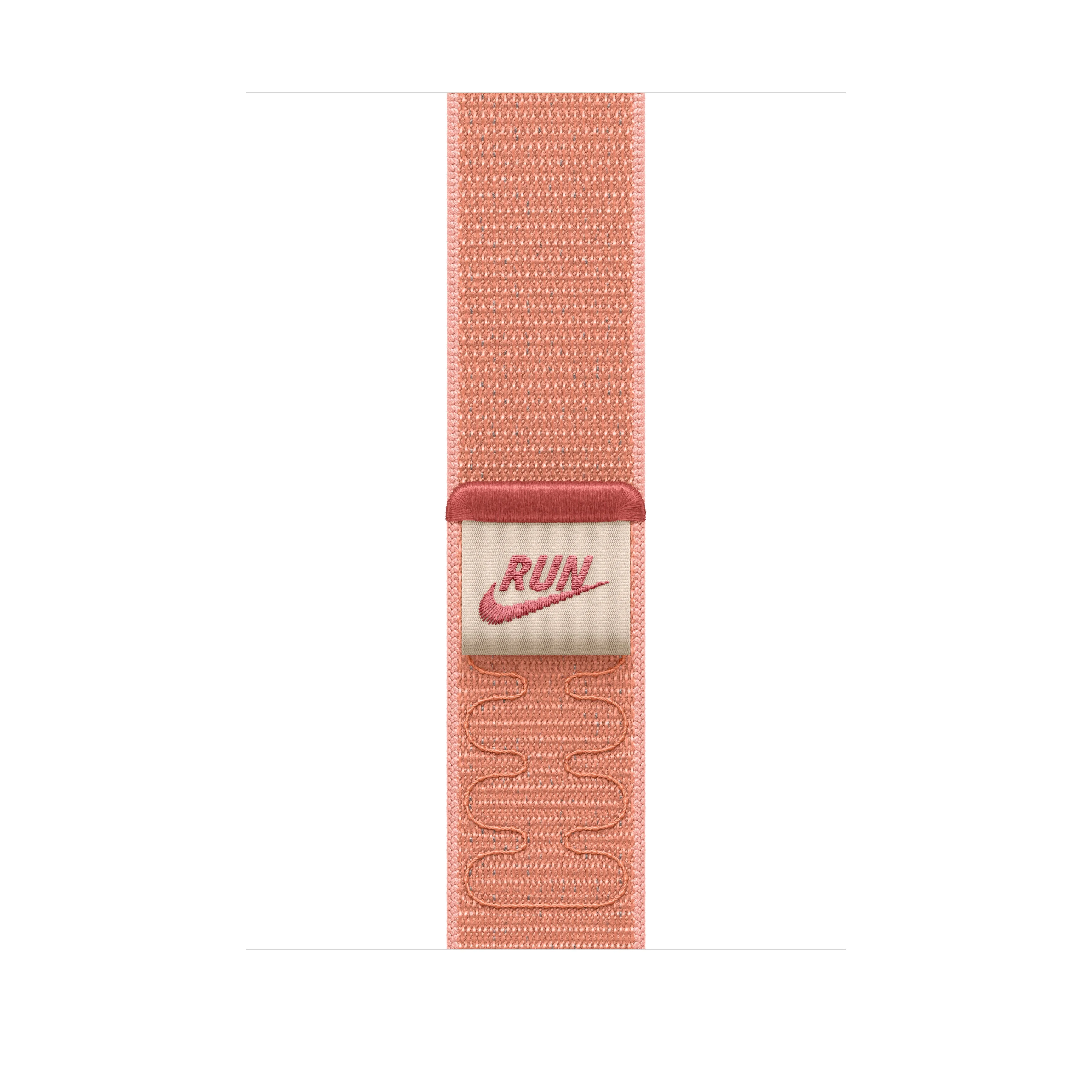 حزام Loop رياضي Nike بلون وردي الغروب مقاس 46 مم