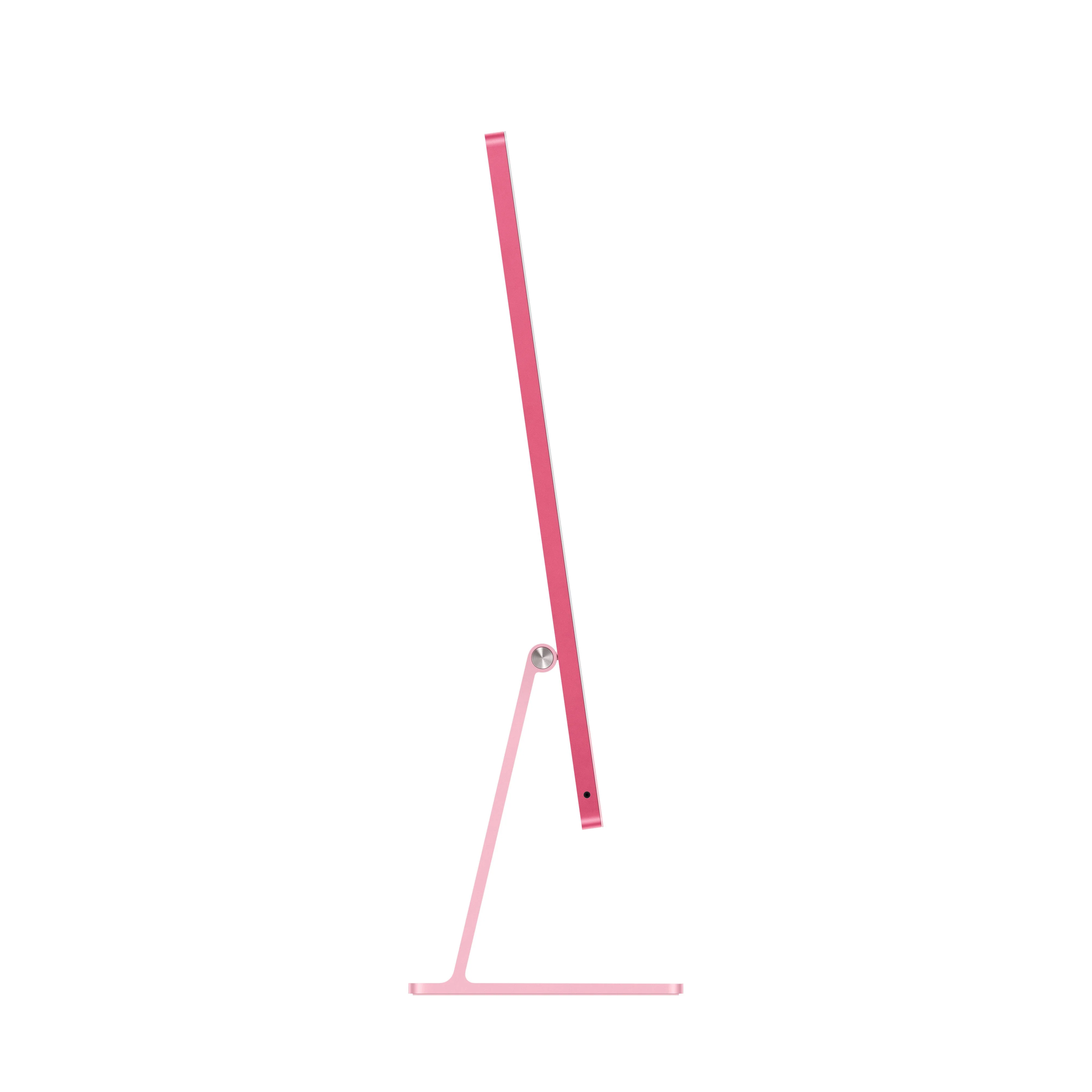 آي ماك 24 بوصة بشاشة ريتينا 4.5K: شريحة آبل M4 بمعالج مركزي 10 نوى ومعالج رسومات 10 نوى، قرص صلب SSD بسعة 256 جيجابايت - وردي - Image 3