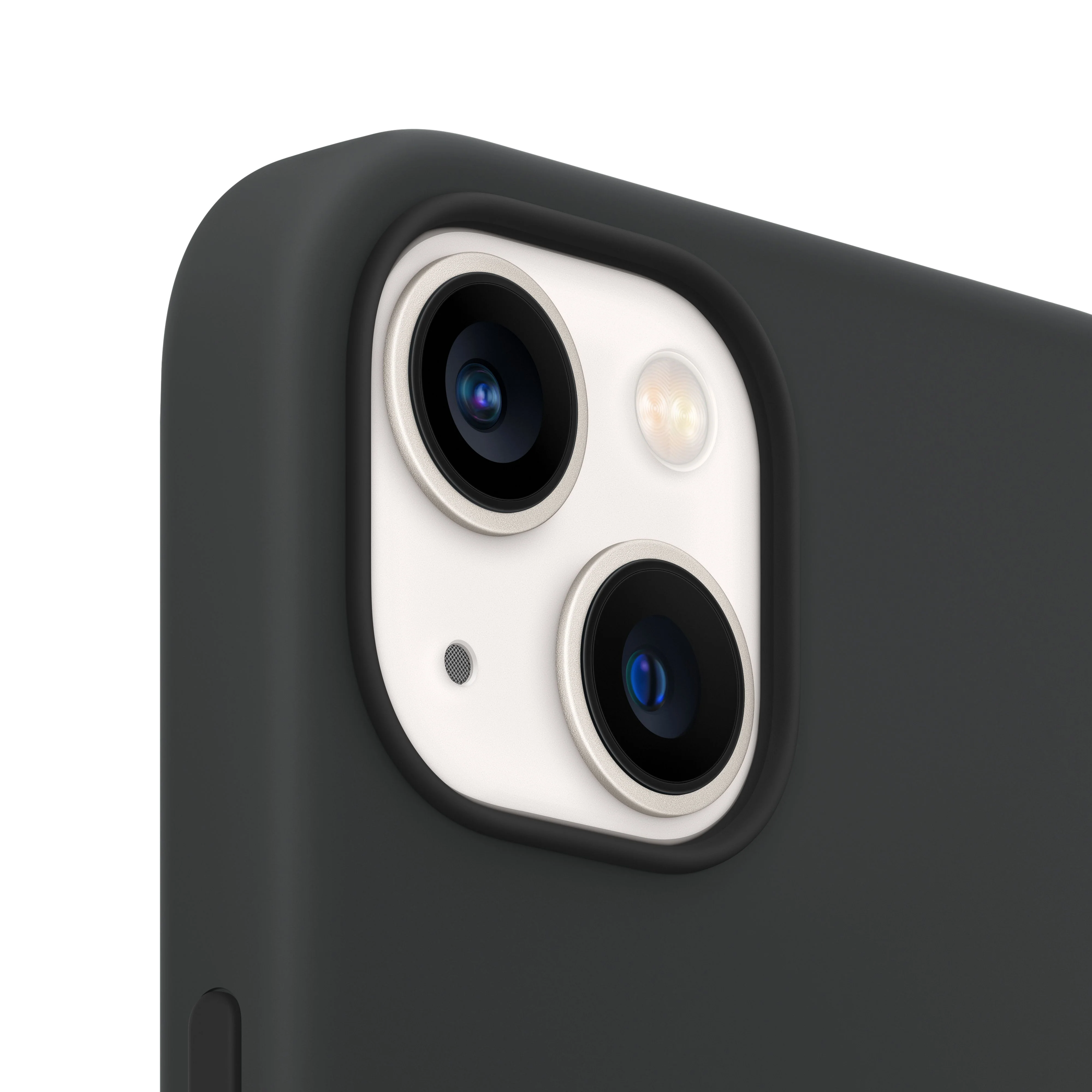 غطاء سيليكون iPhone 13 مع MagSafe – منتصف الليل - Image 3