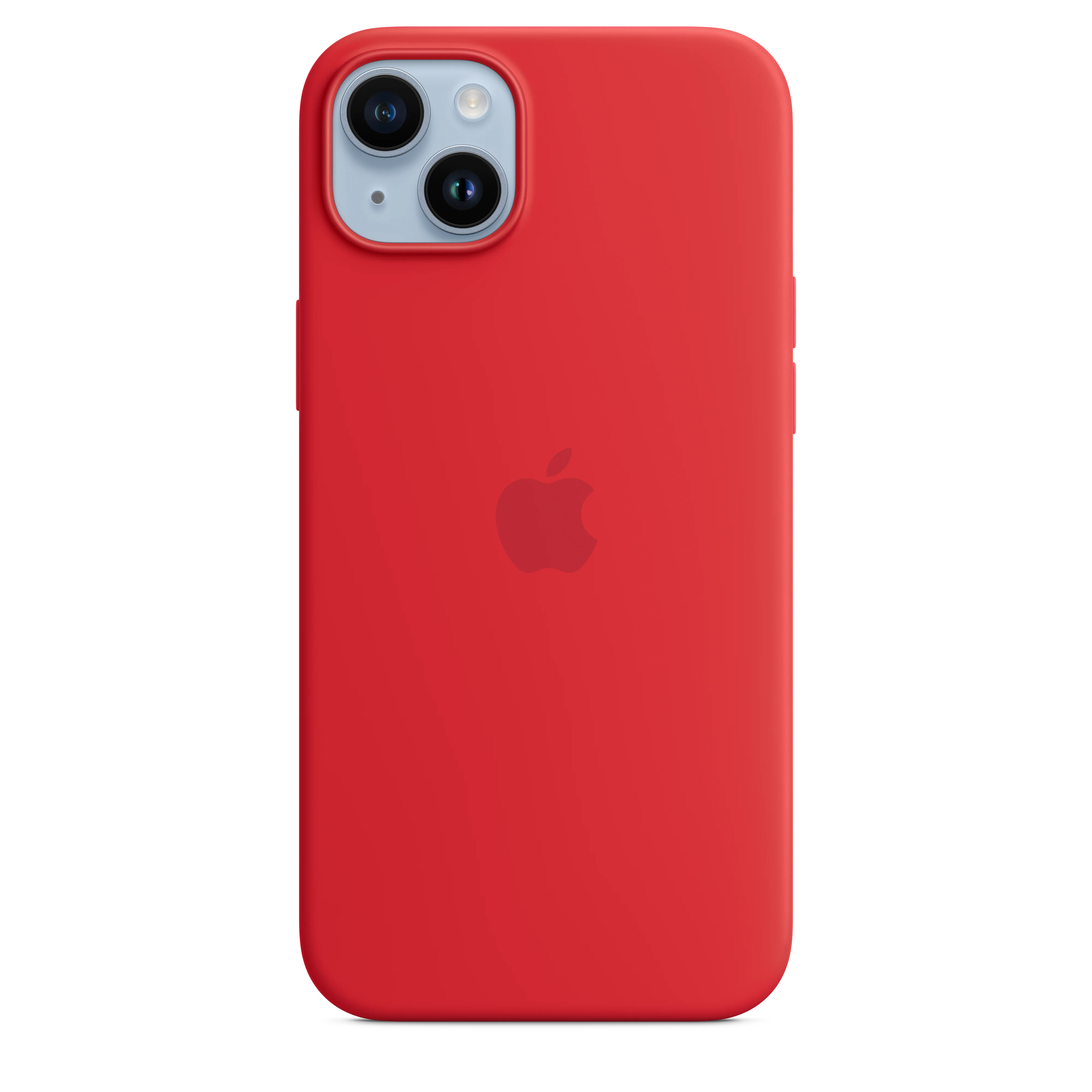 غطاء سيليكون iPhone 14 Plus مع MagSafe - (PRODUCT)RED