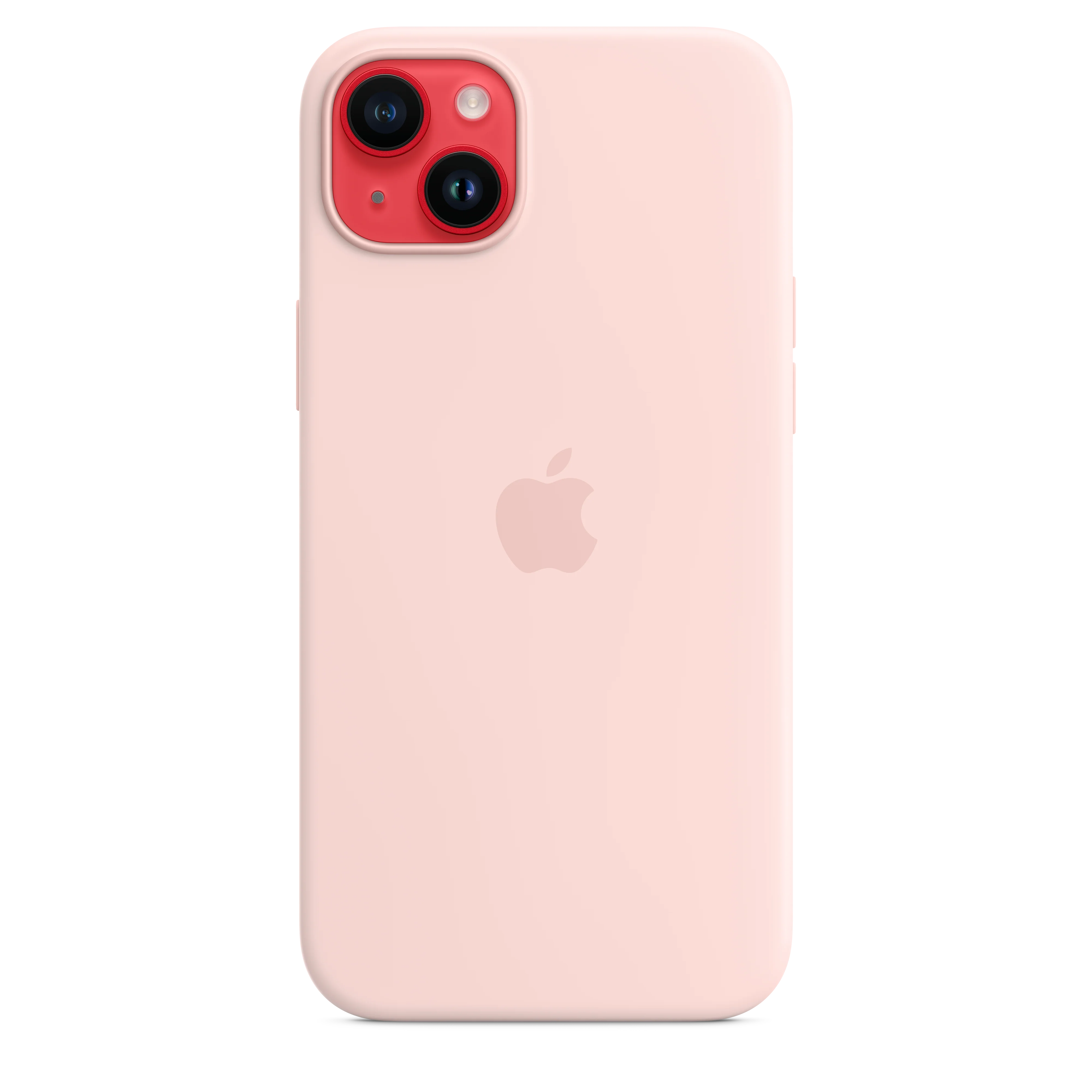 غطاء سيليكون iPhone 14 Plus مع MagSafe - وردي طباشيري - Image 5