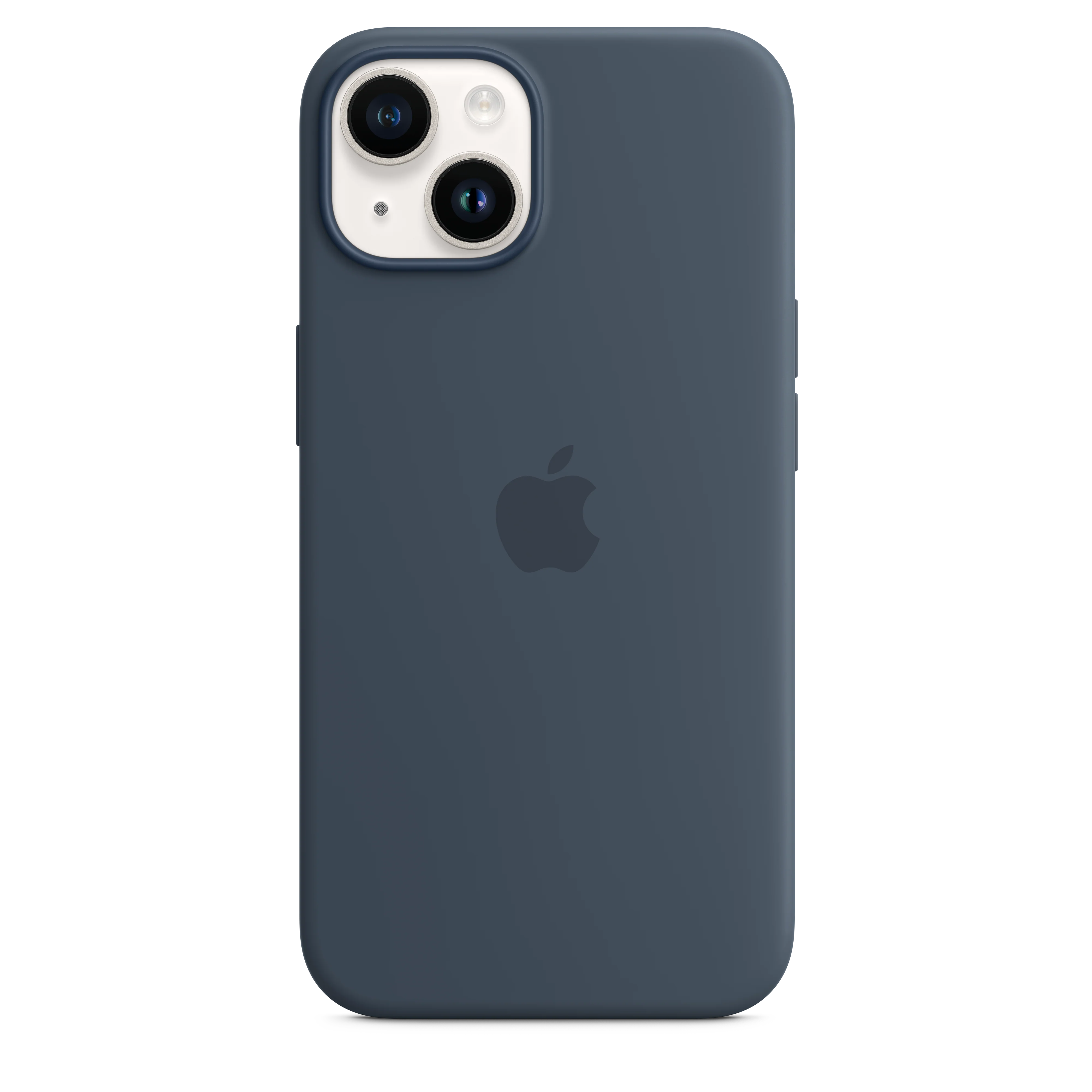غطاء سيليكون iPhone 14 مع MagSafe - بلو العاصفة - Image 4