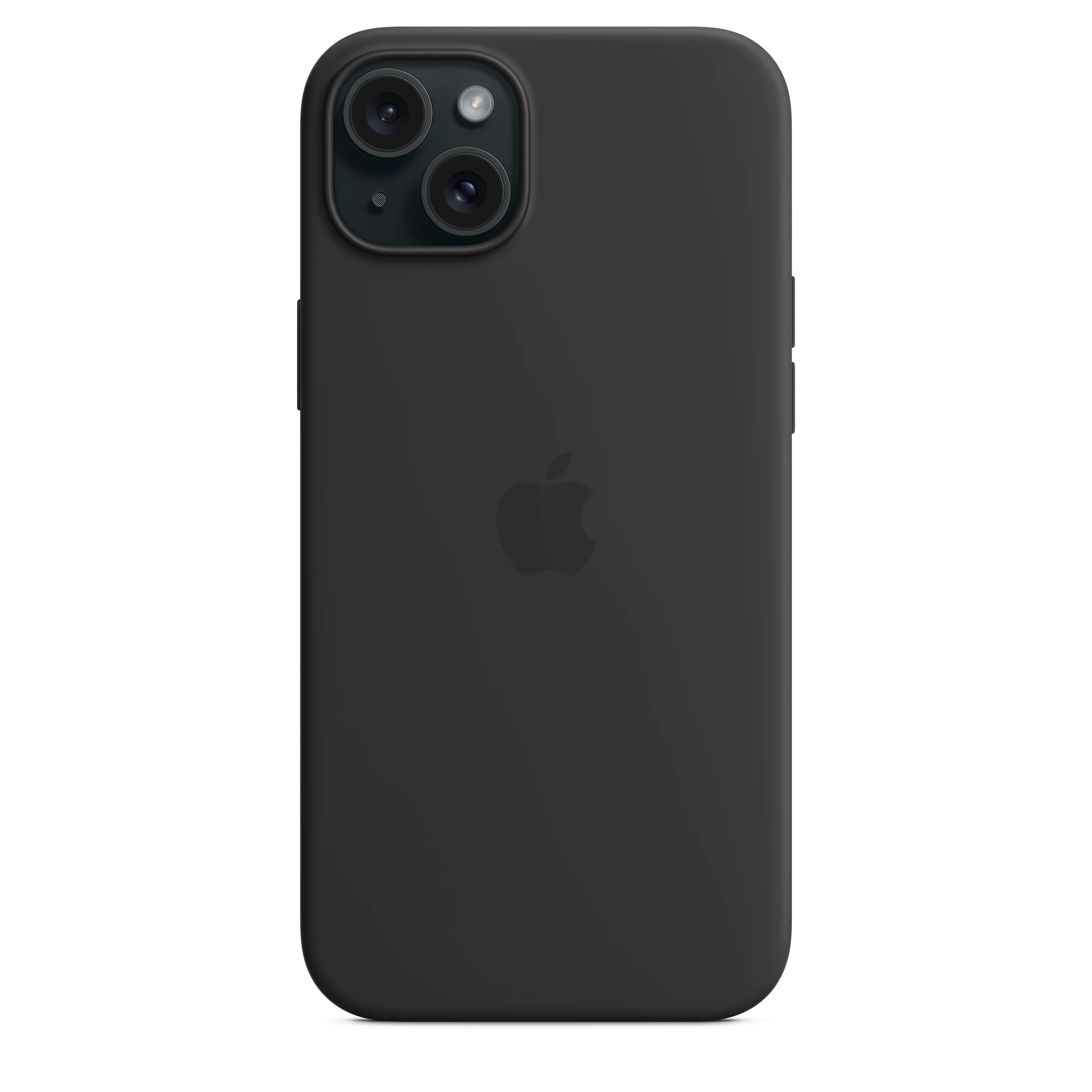 غطاء سيليكون iPhone 15 Plus مع MagSafe - أسود - Image 5