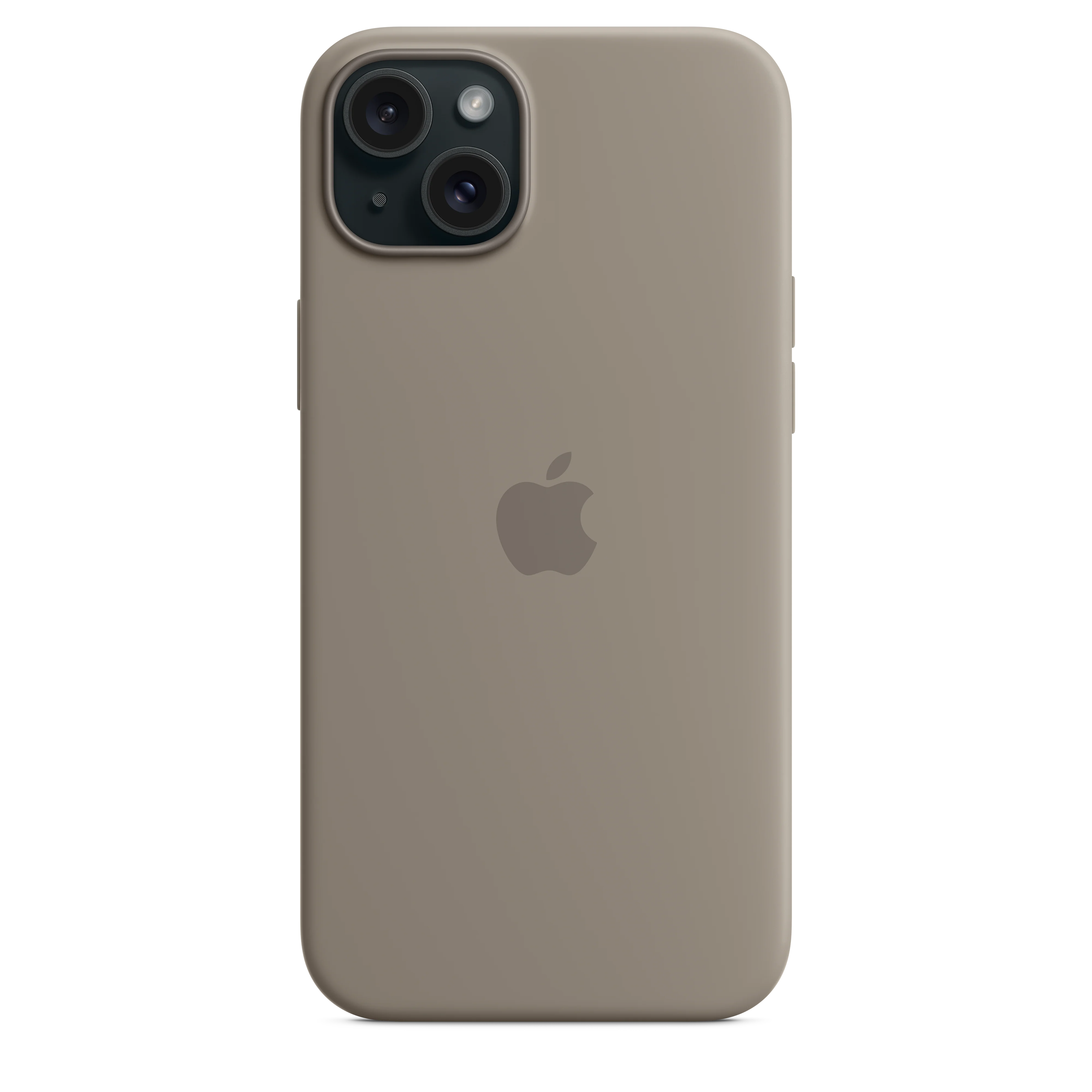 غطاء سيليكون لجهاز iPhone 15 Plus مع MagSafe - طيني - Image 5