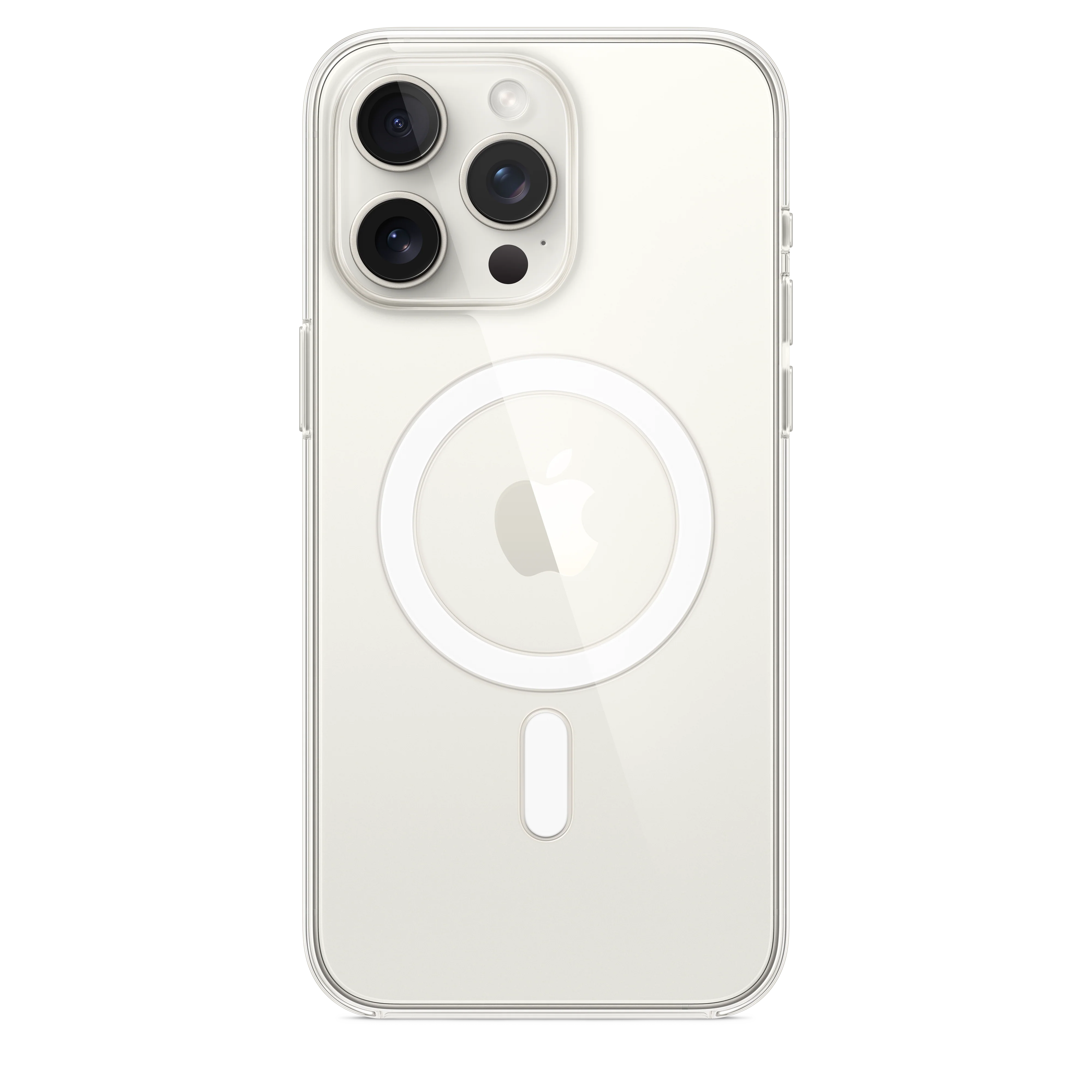 غطاء شفاف لجهاز iPhone 15 Pro Max مع MagSafe - Image 3
