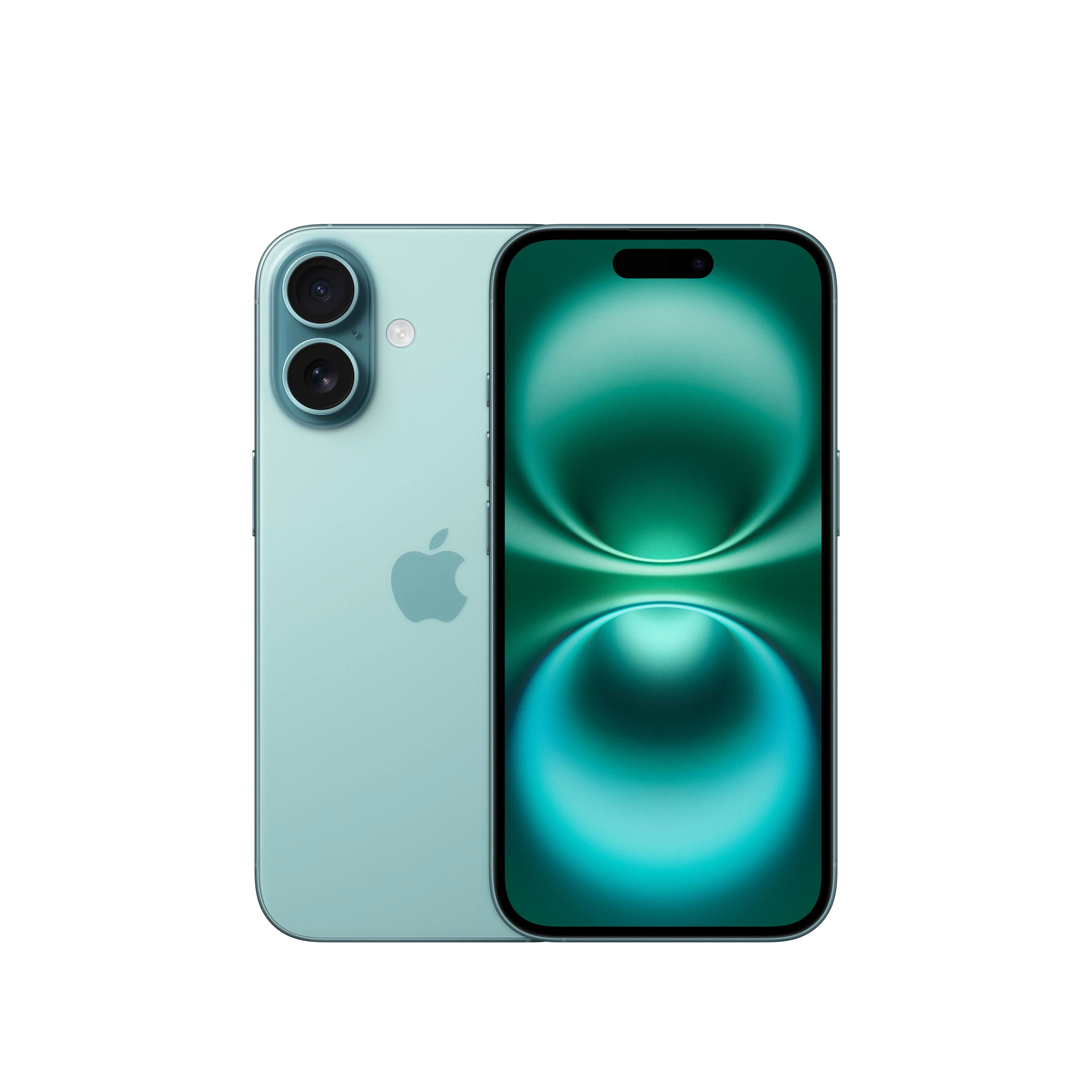 iPhone 16 من Apple (سعة تخزين 128GB) - أزرق مخضر