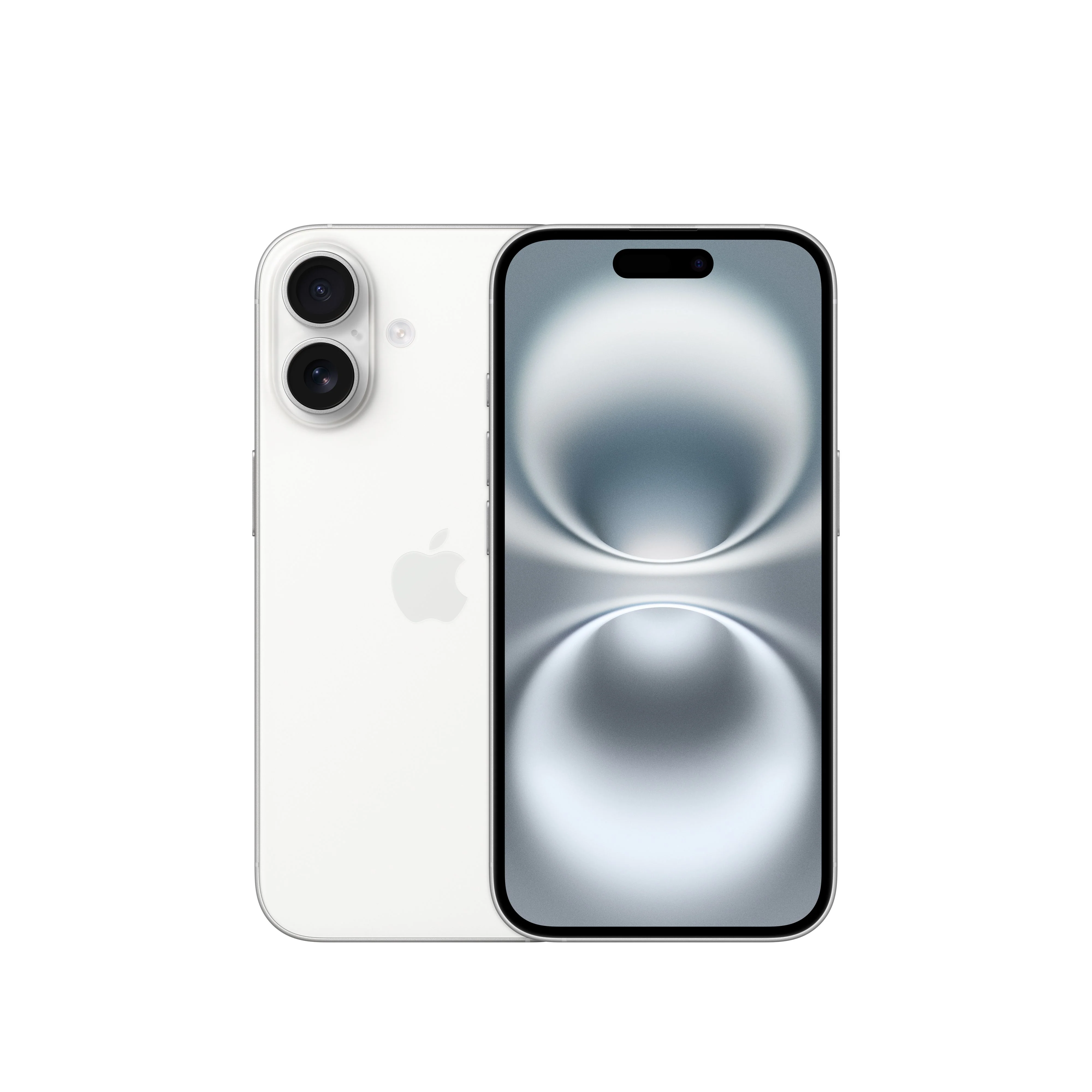 iPhone 16 من Apple (سعة تخزين 256GB) - أبيض