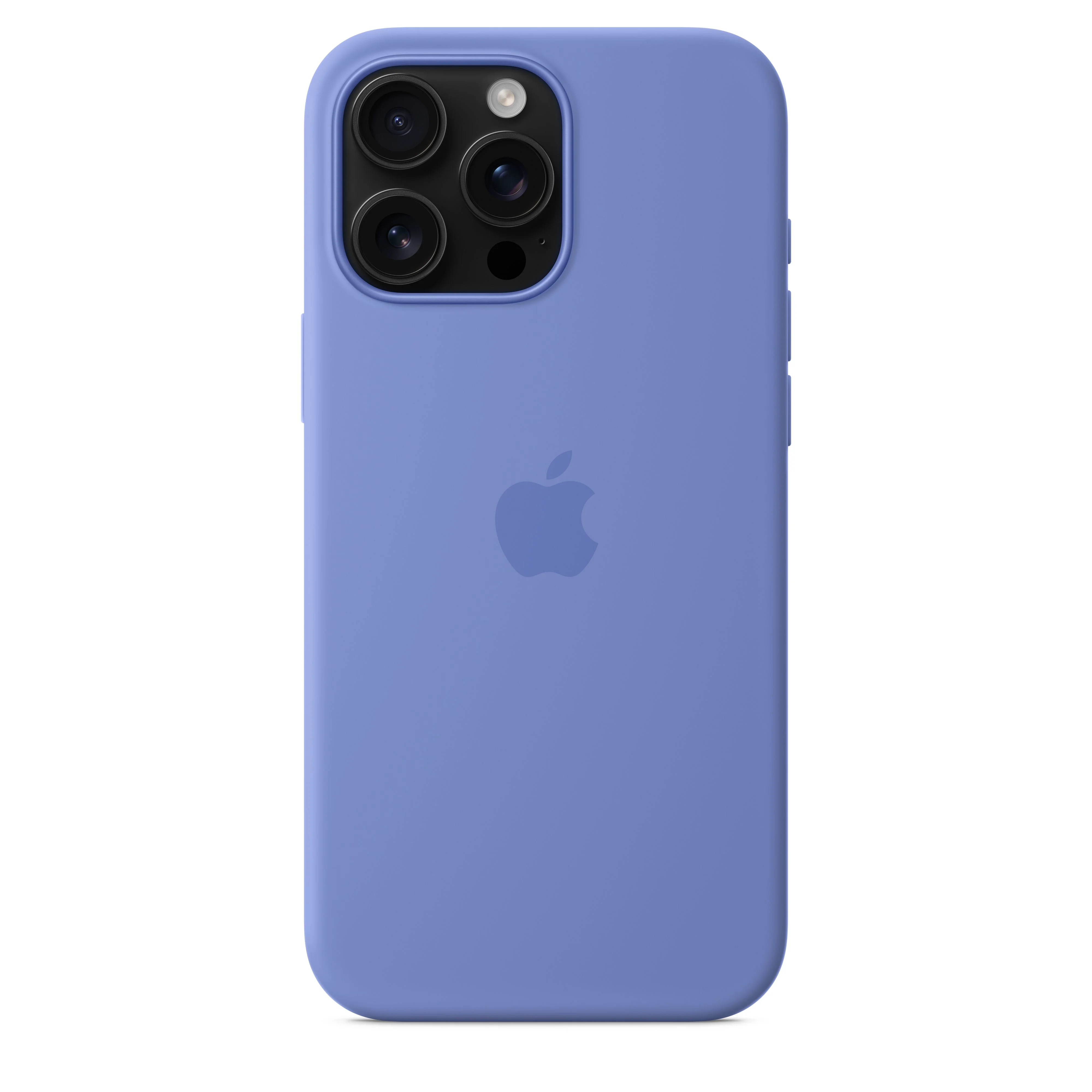 غطاء سيليكون iPhone 16 Pro Max مع MagSafe – أزرق بنفسجي - Image 4