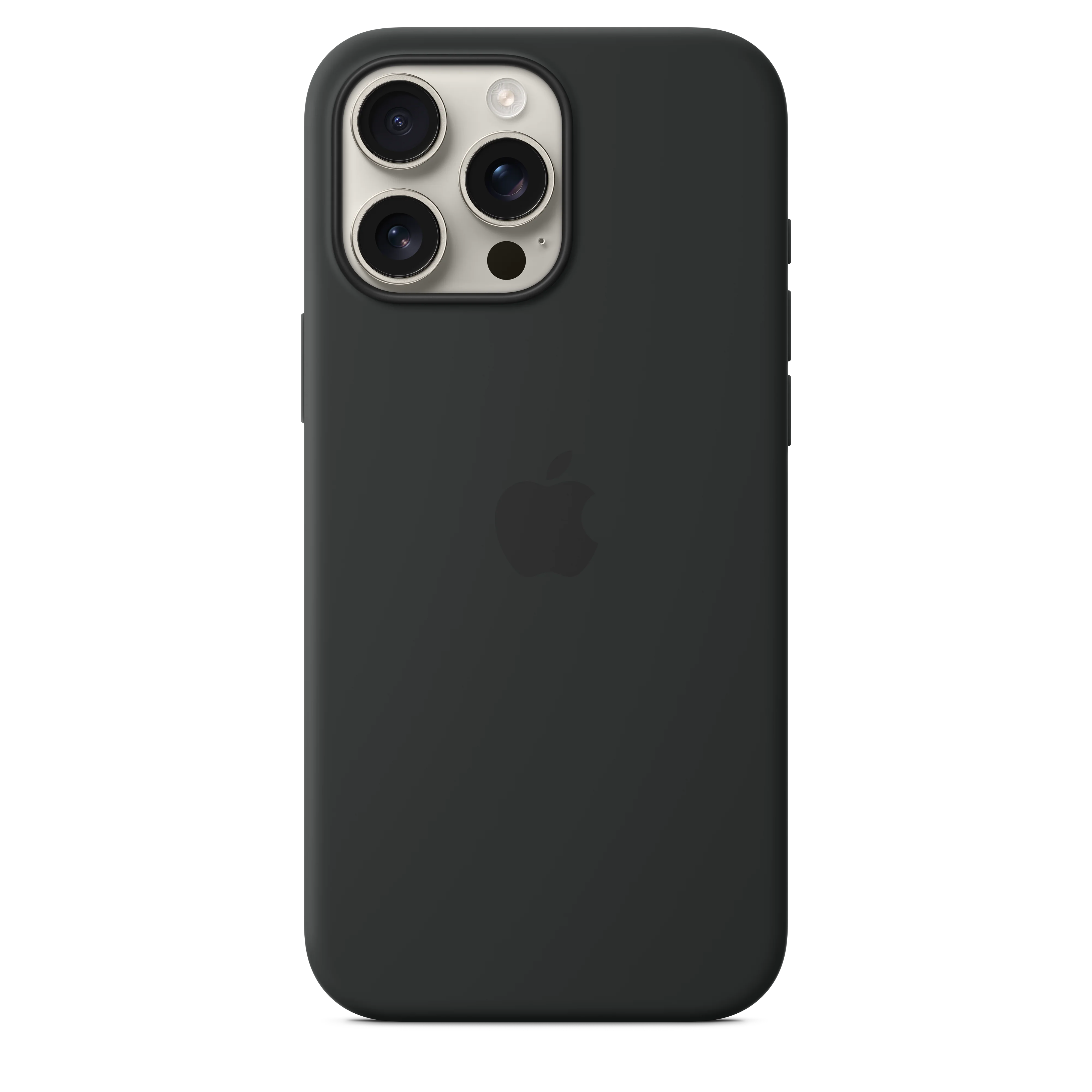 غطاء سيليكون iPhone 16 Pro Max مع MagSafe - أسود - Image 2