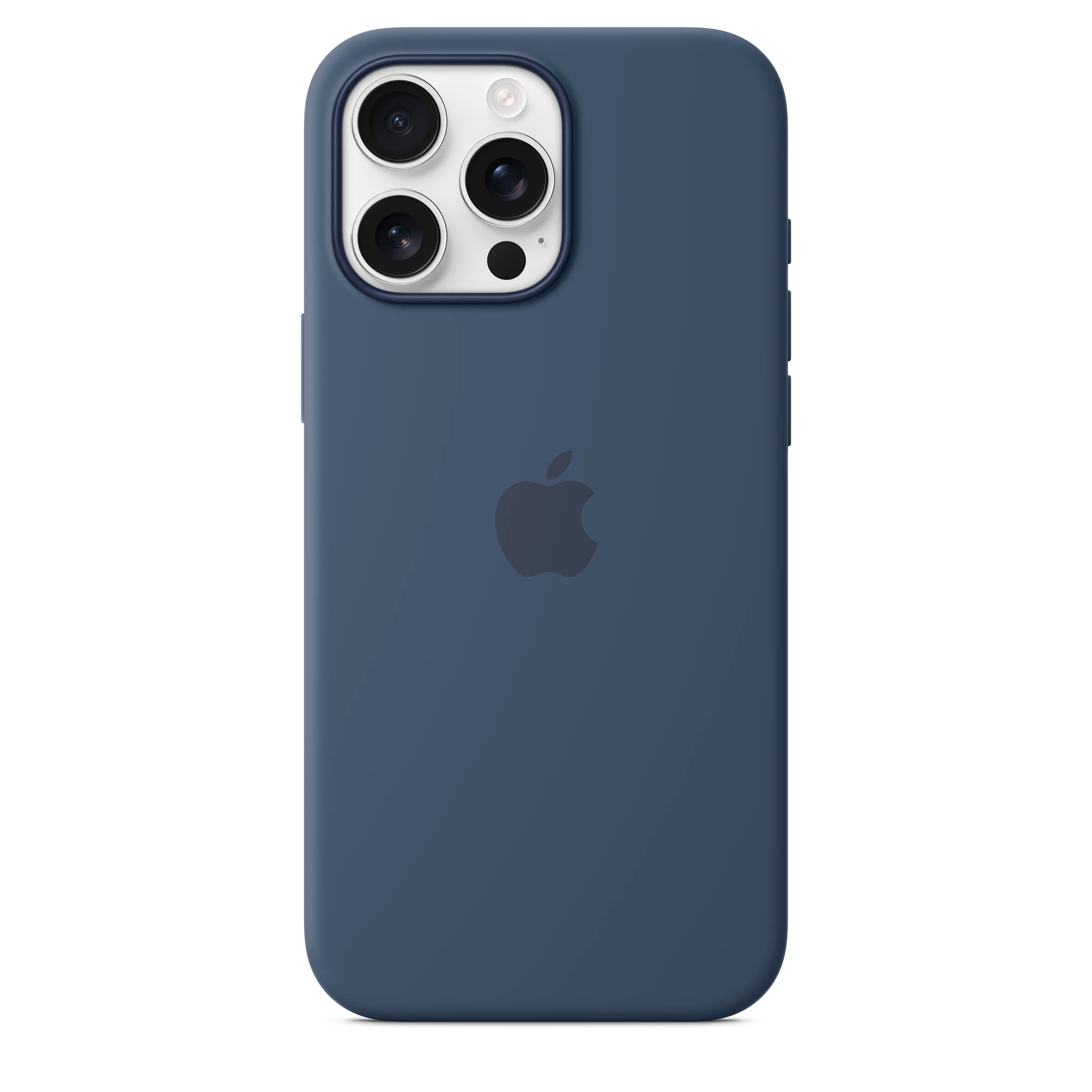 غطاء سيليكون لجهاز iPhone 16 Pro Max مع MagSafe - دنيم - Image 3