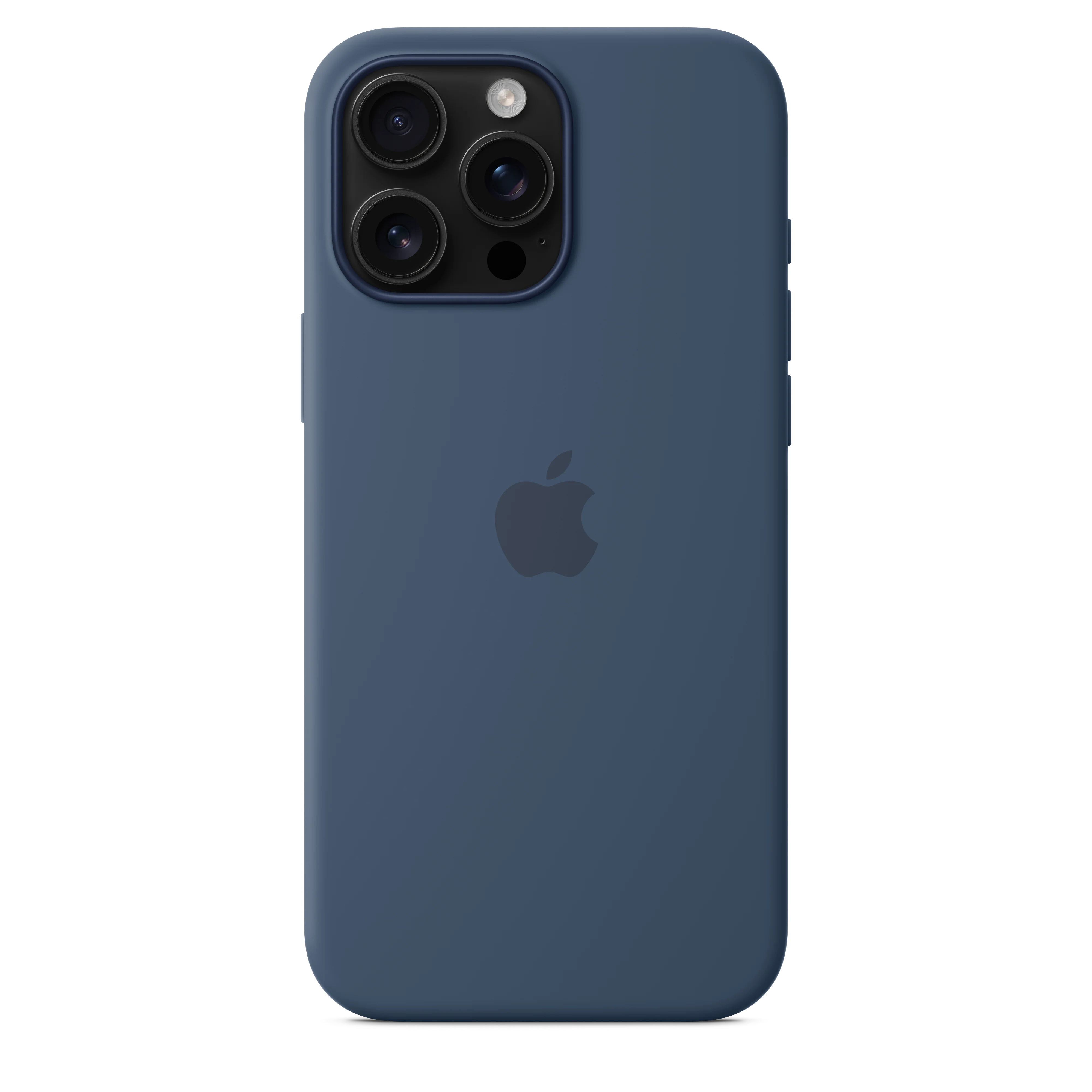 غطاء سيليكون لجهاز iPhone 16 Pro Max مع MagSafe - دنيم - Image 4