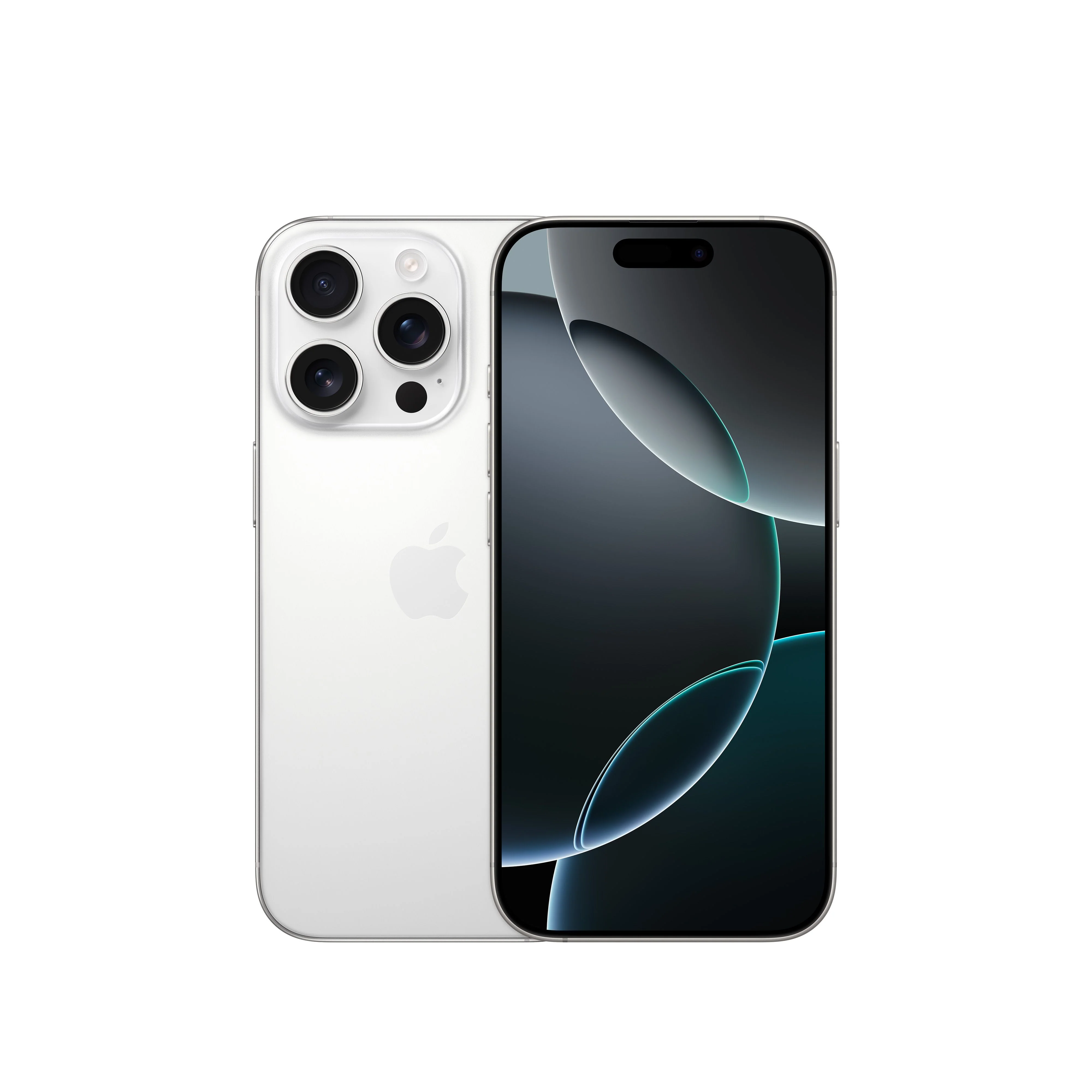 iPhone 16 Pro من Apple (سعة تخزين 256GB) - التيتانيوم الأبيض