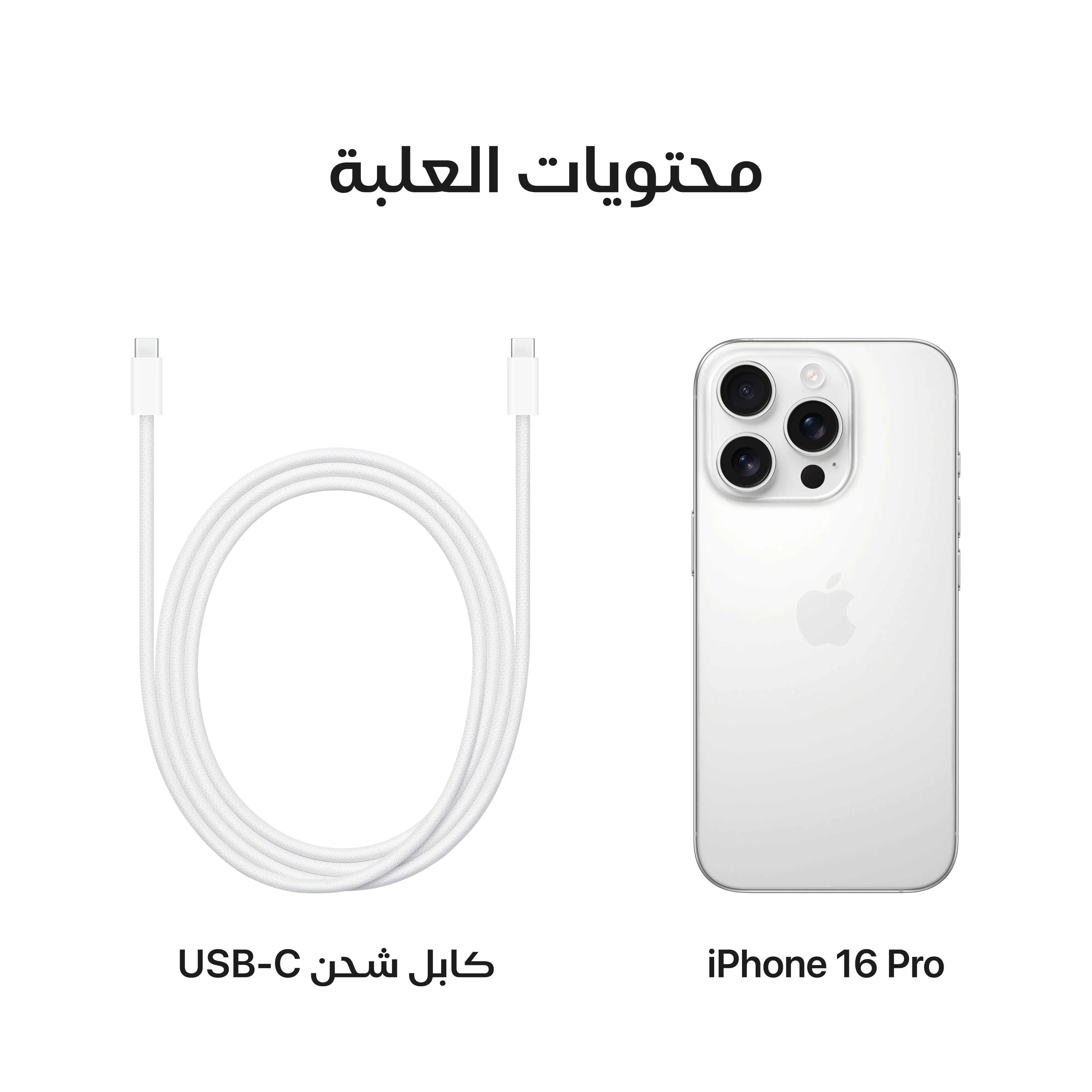 iPhone 16 Pro من Apple (سعة تخزين 1TB) - تيتانيوم أبيض - Image 9