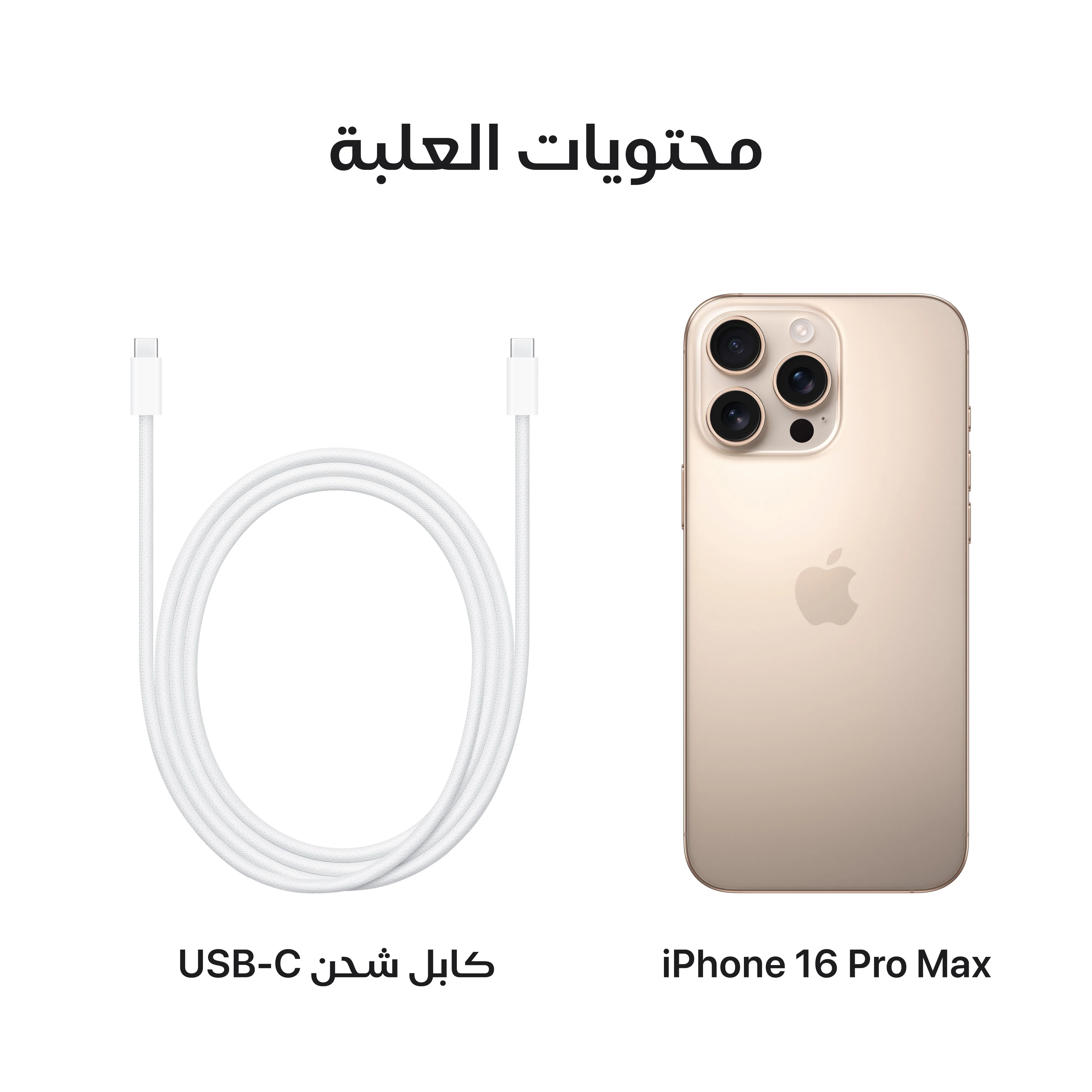 iPhone 16 Pro من Apple (سعة تخزين 1TB) - التيتانيوم الصحراوي - Image 9
