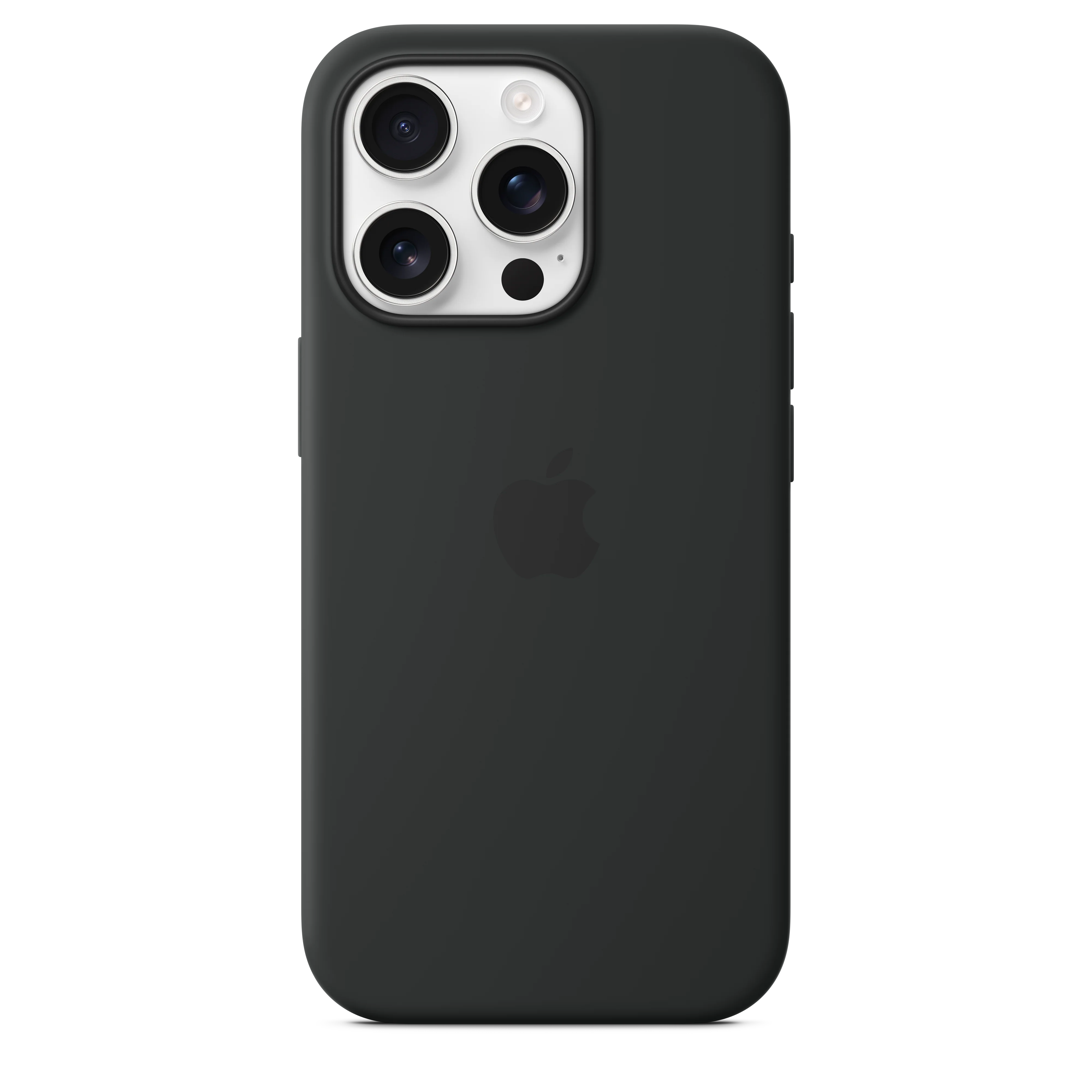 غطاء سيليكون لجهاز iPhone 16 Pro مع MagSafe - أسود - Image 3
