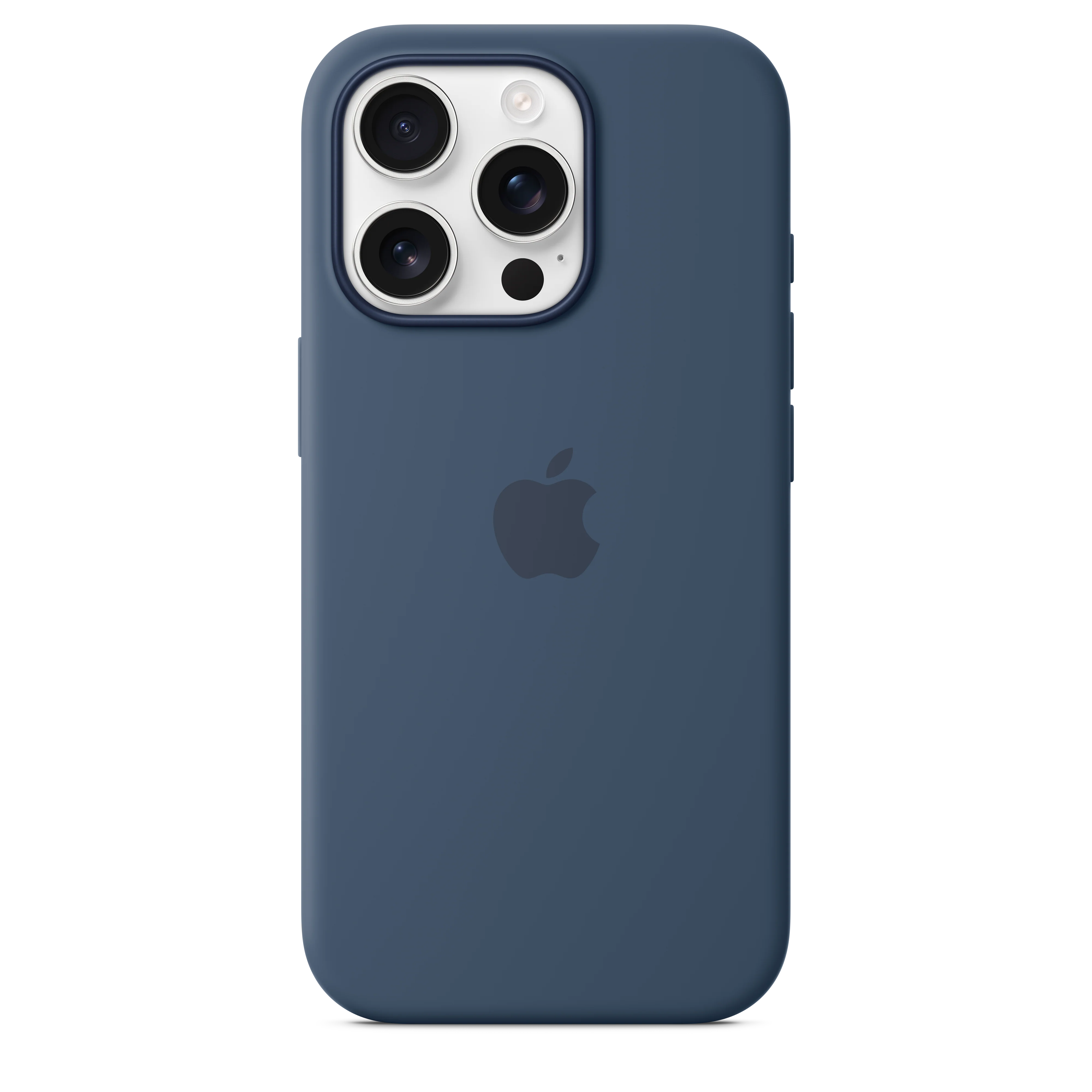 غطاء سيليكون لجهاز iPhone 16 Pro مع MagSafe - دنيم - Image 3