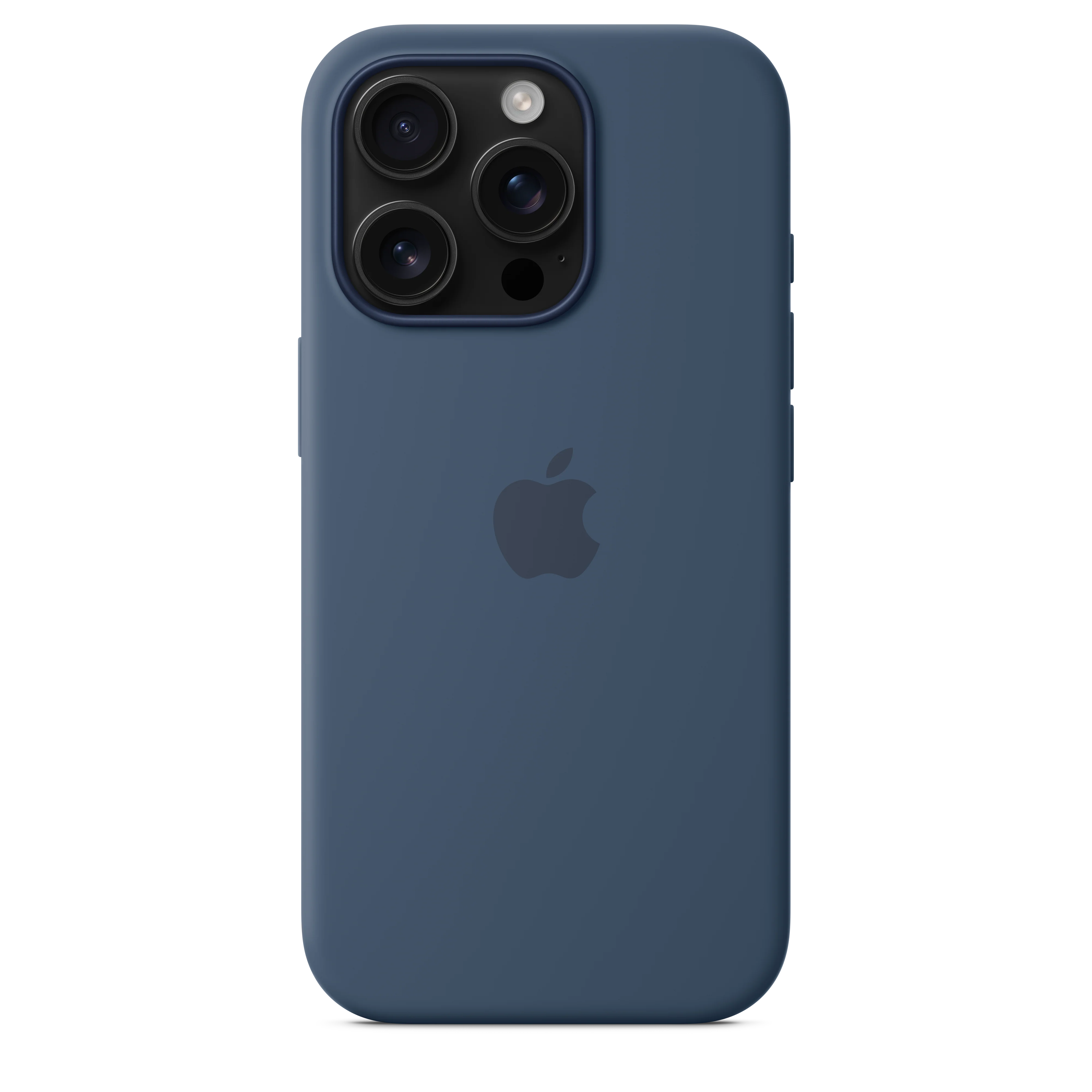 غطاء سيليكون لجهاز iPhone 16 Pro مع MagSafe - دنيم - Image 4