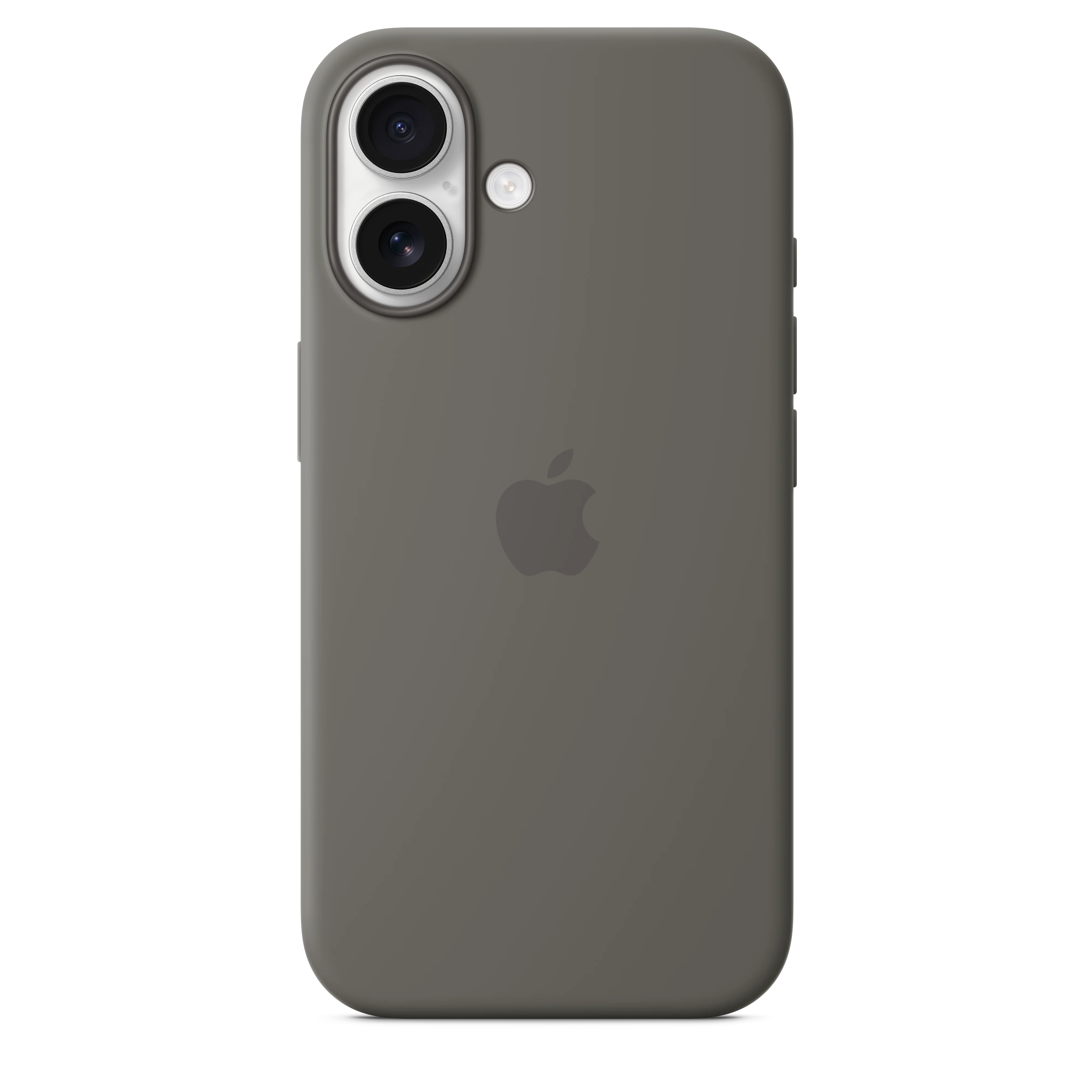 غطاء سيليكون iPhone 16 مع MagSafe - رمادي حجري - Image 4
