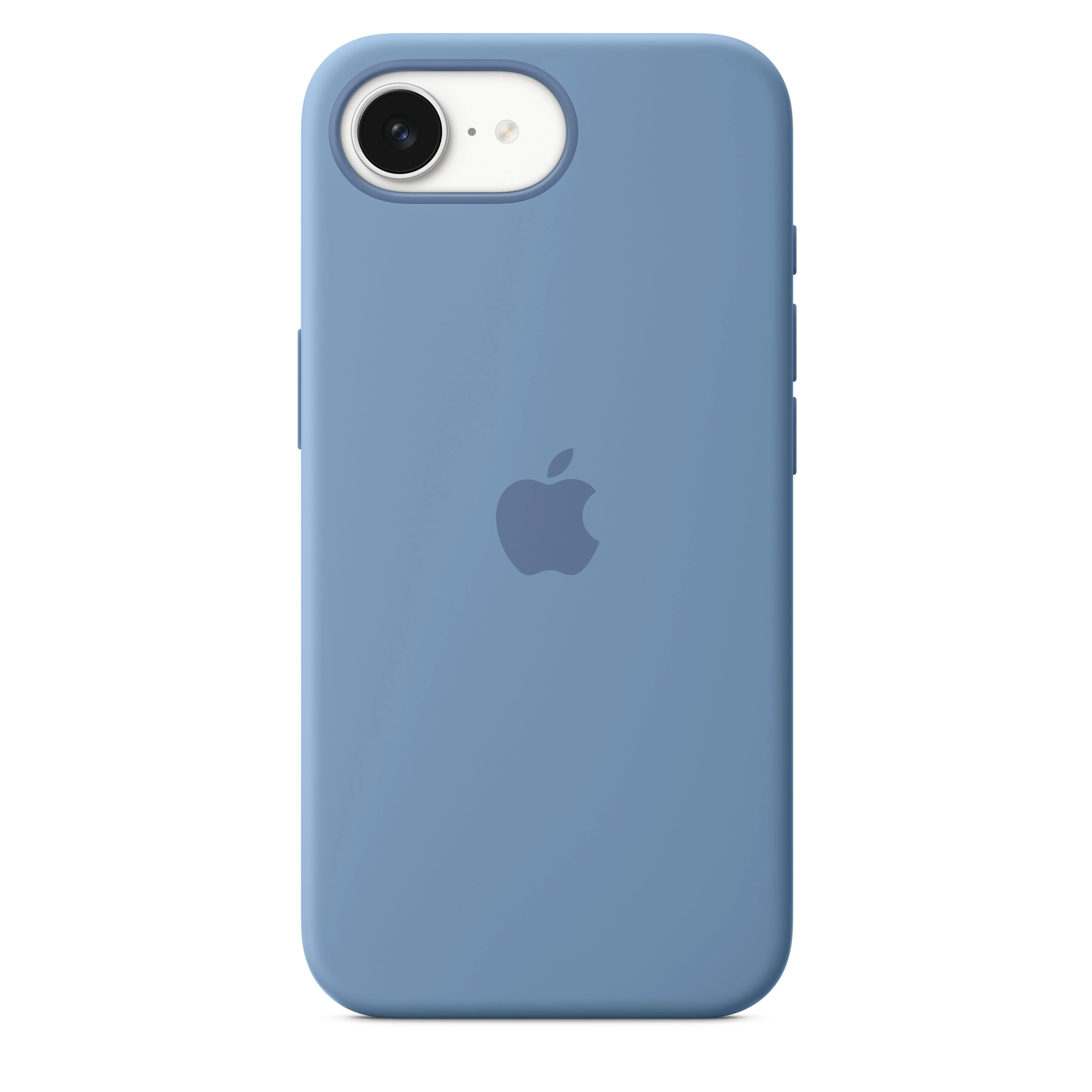 غطاء سيليكون iPhone 16e – أزرق شتوي