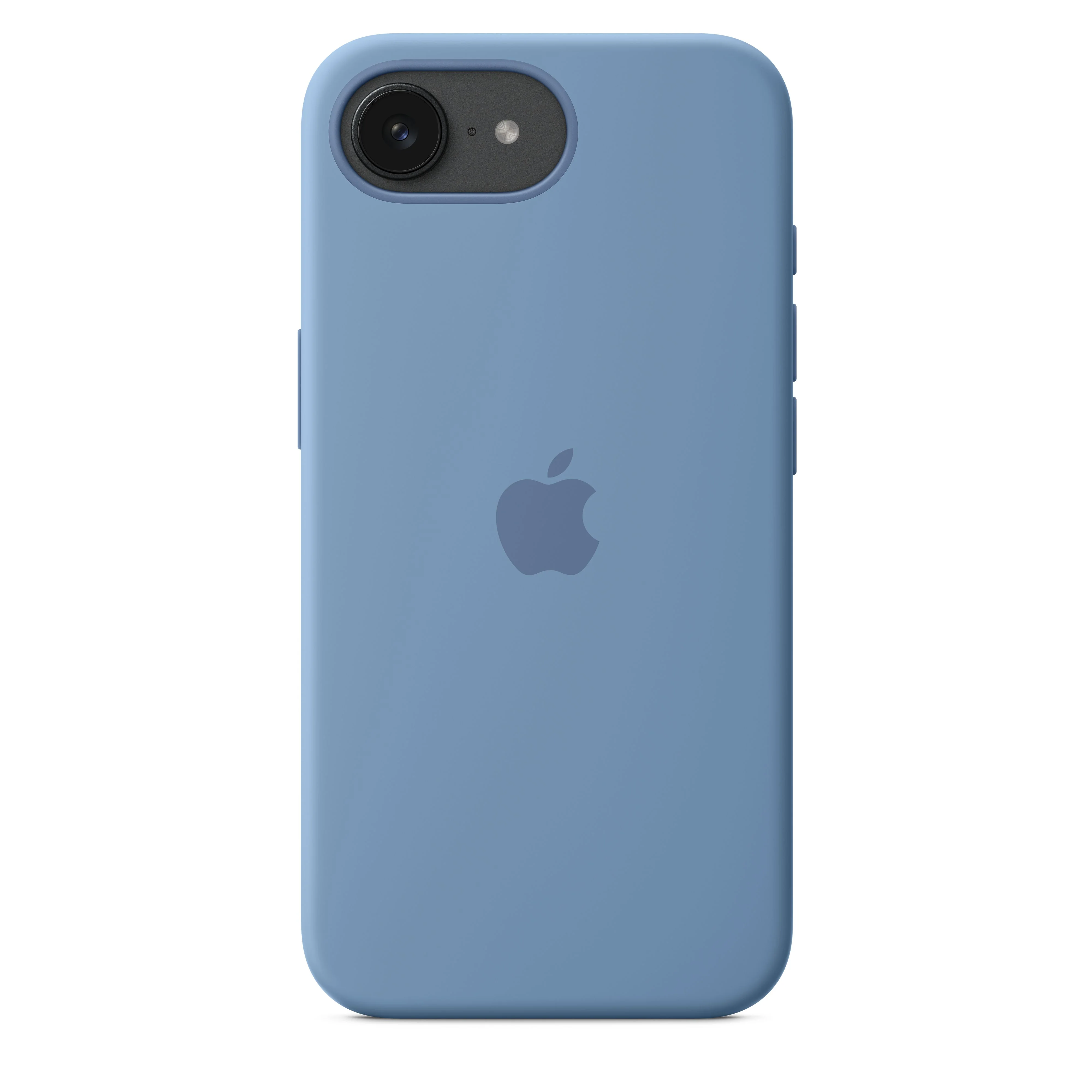 غطاء سيليكون iPhone 16e – أزرق شتوي - Image 2