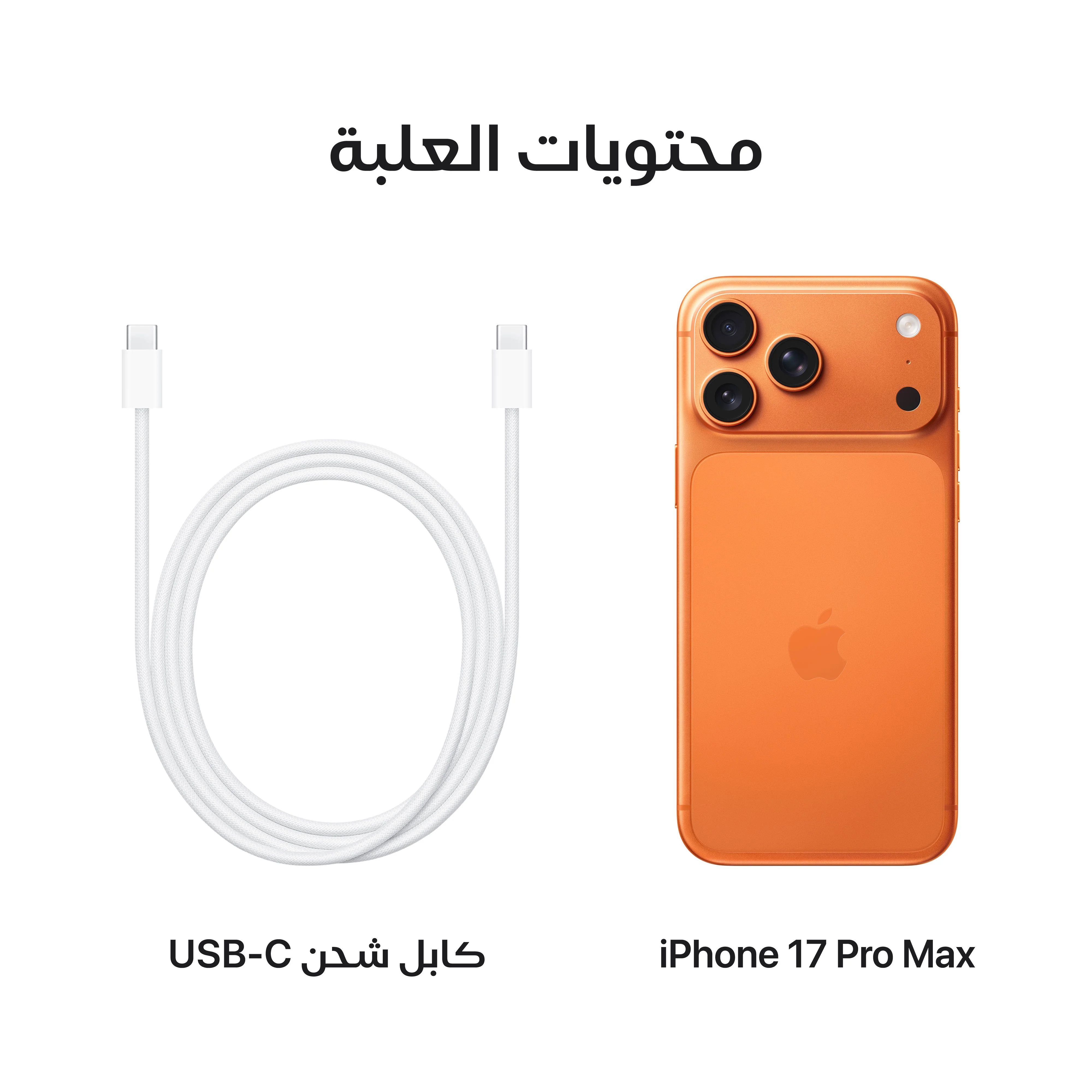 iPhone 17 Pro من Apple (سعة تخزين 1TB) - برتقالي كوني - Image 8