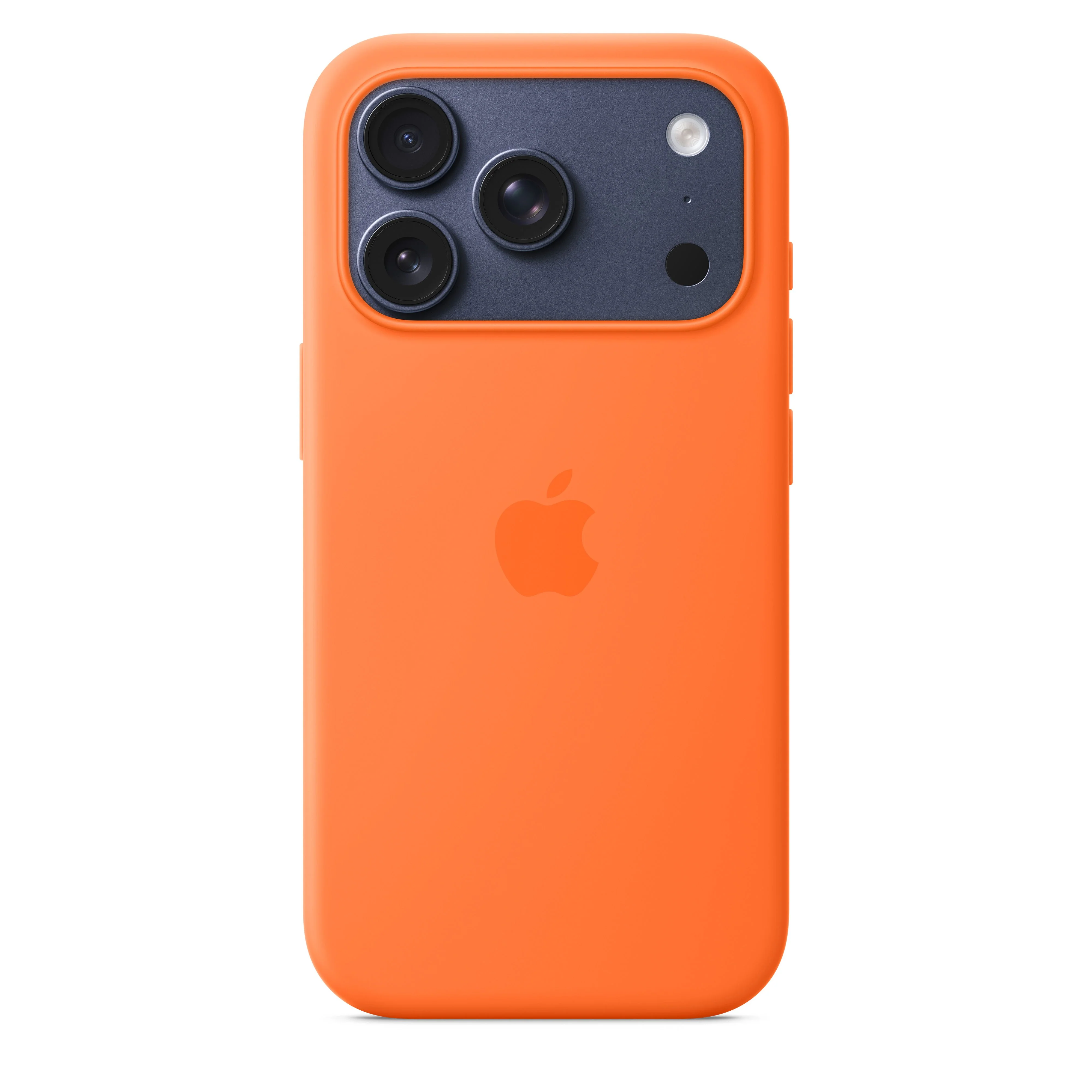 حافظة iPhone 17 Pro من السيليكون مع MagSafe - برتقالي - Image 3