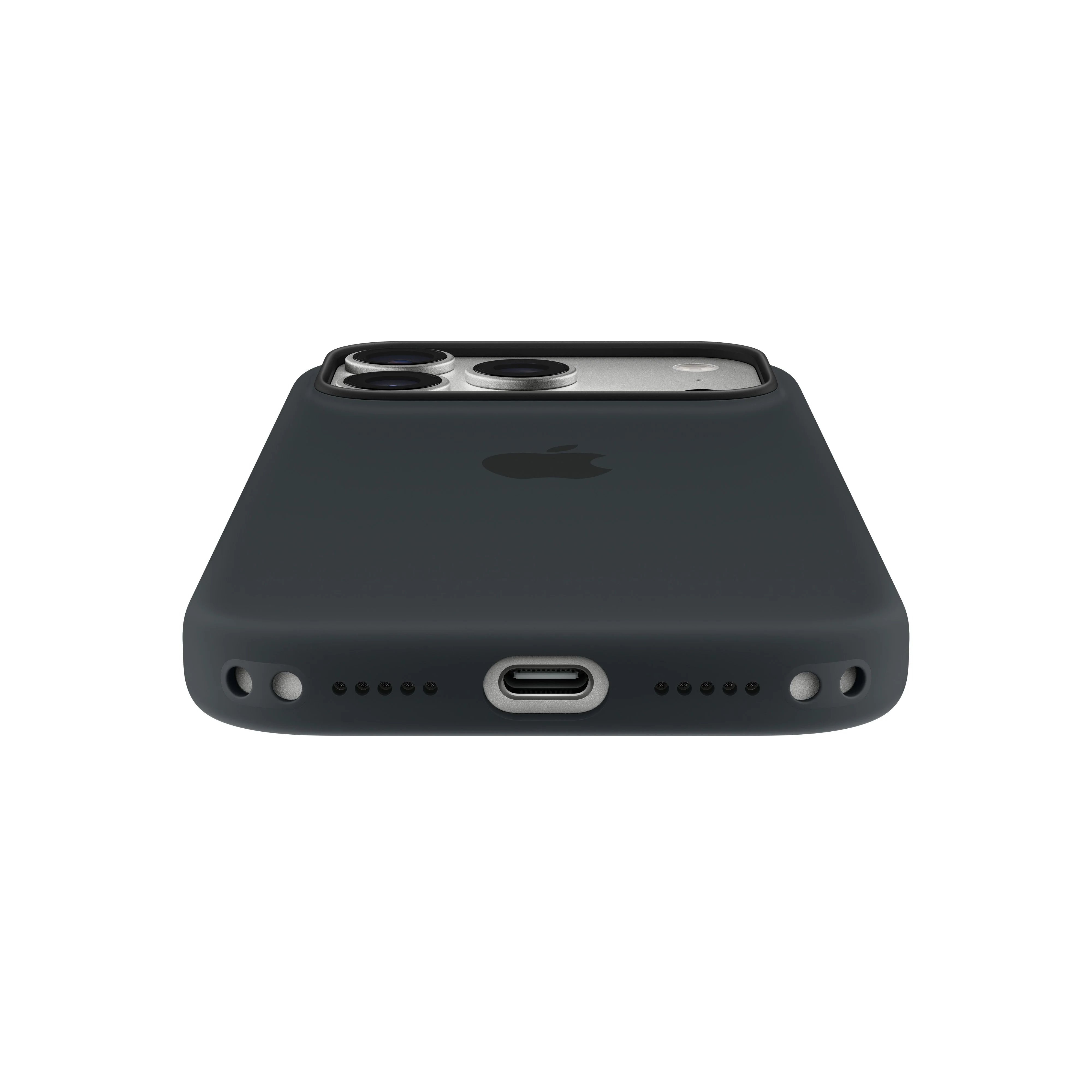 حافظة iPhone 17 Pro من السيليكون مع MagSafe - باللون الأسود - Image 5