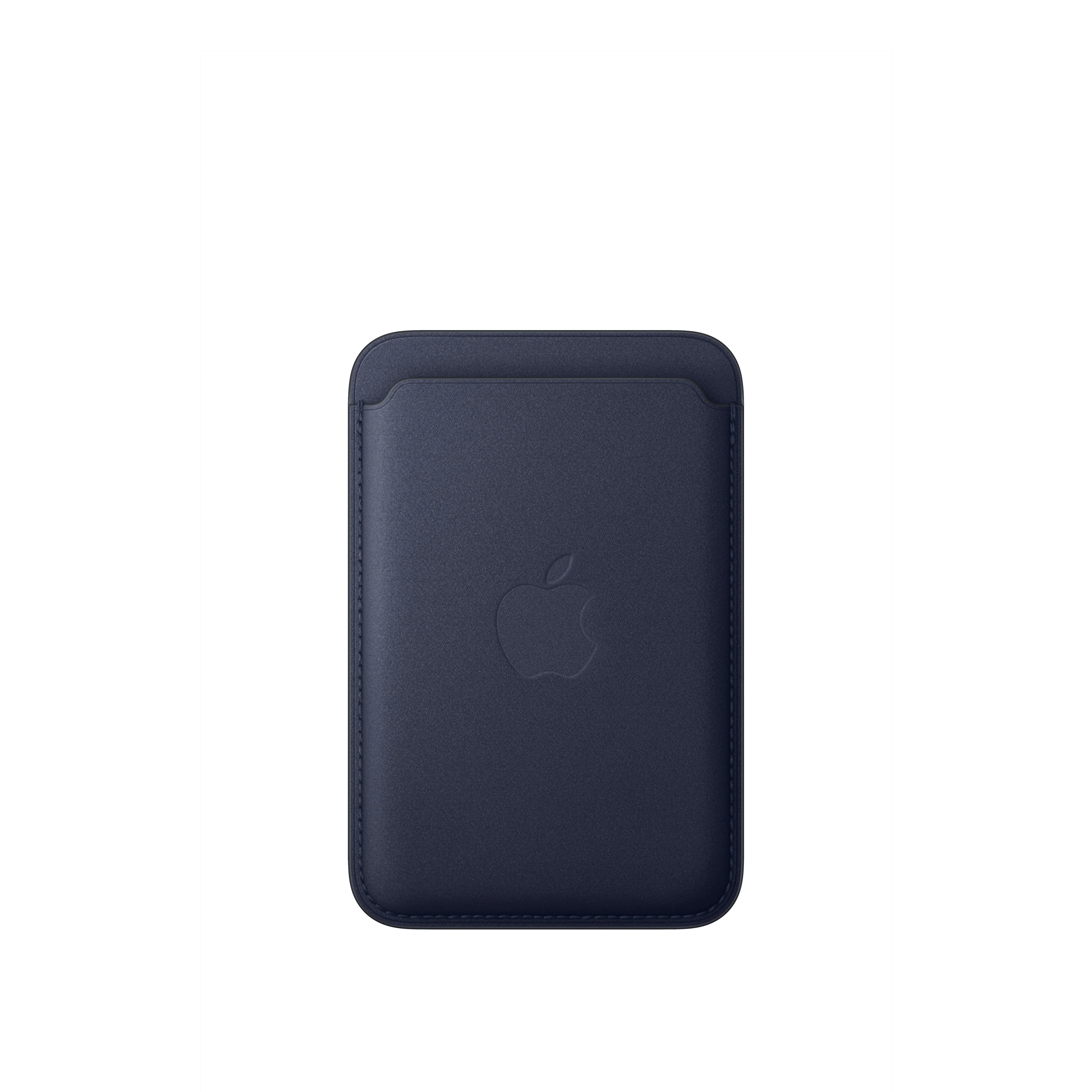محفظة iPhone من نسيج محبوك مع MagSafe - كحلي