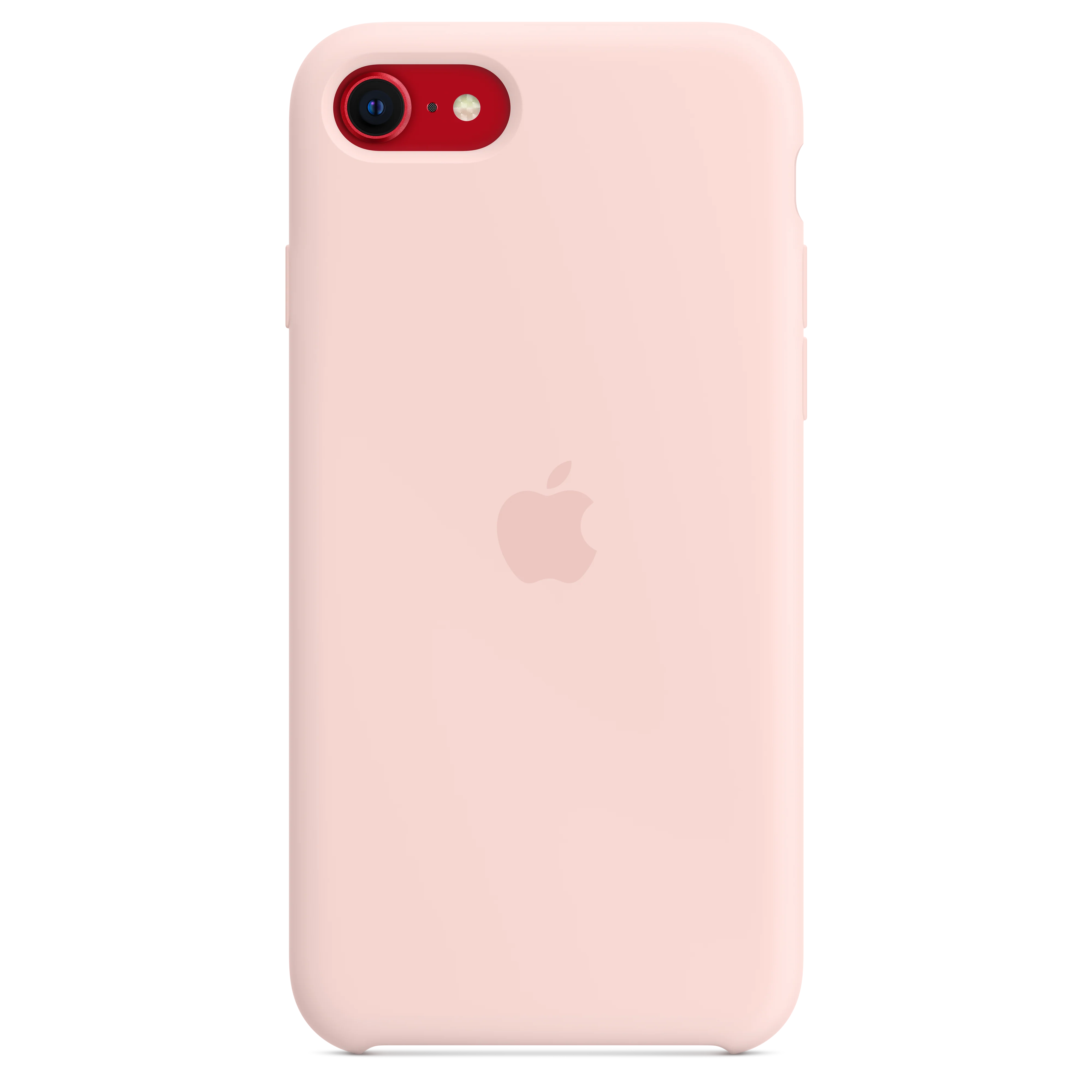 غطاء سيليكون iPhone SE - وردي طباشيري - Image 3