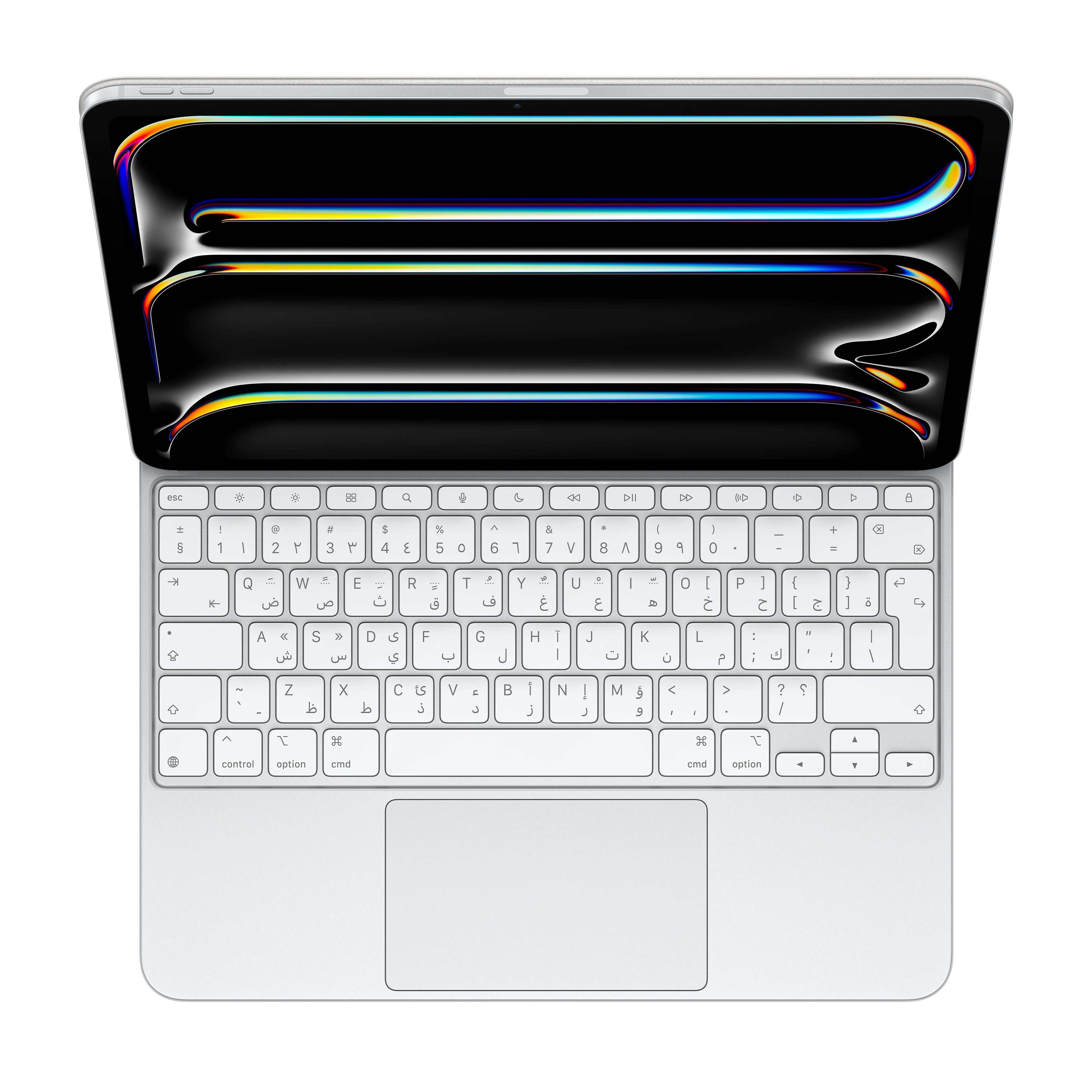 لوحة مفاتيح ماجيك لجهاز iPad Pro 13 بوصة (M4) - أبيض - Image 4